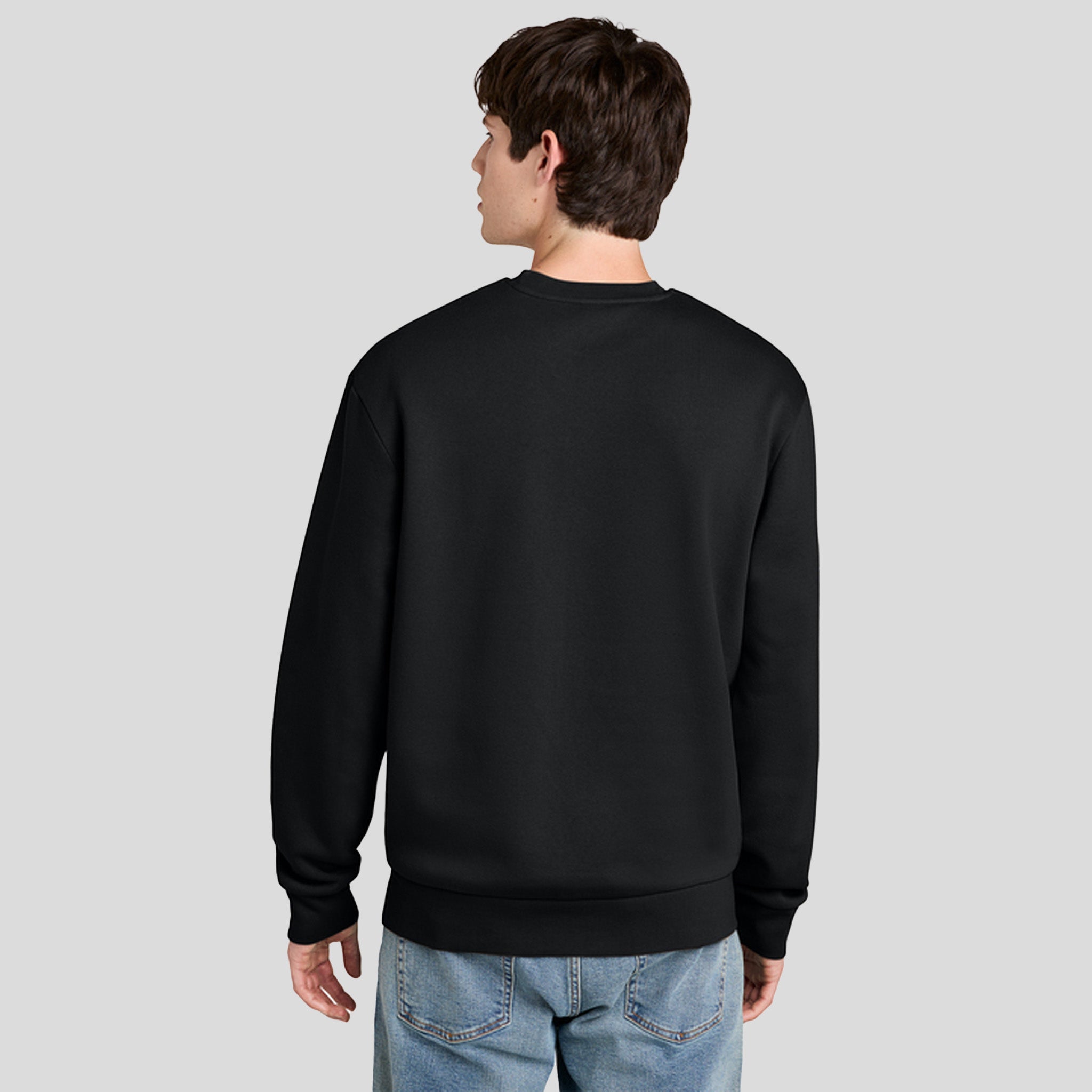 MelloFleece Crew Sweater | Black