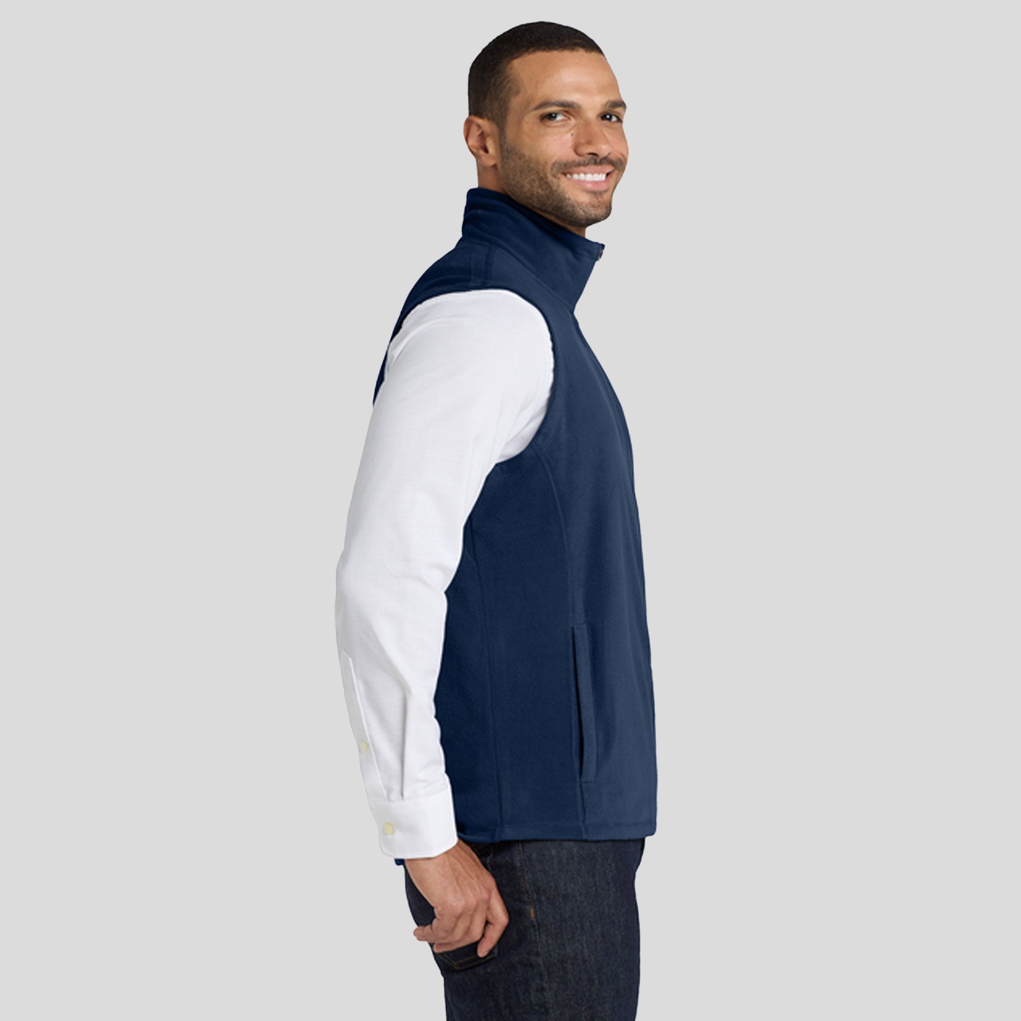Microfleece Vest | True Navy