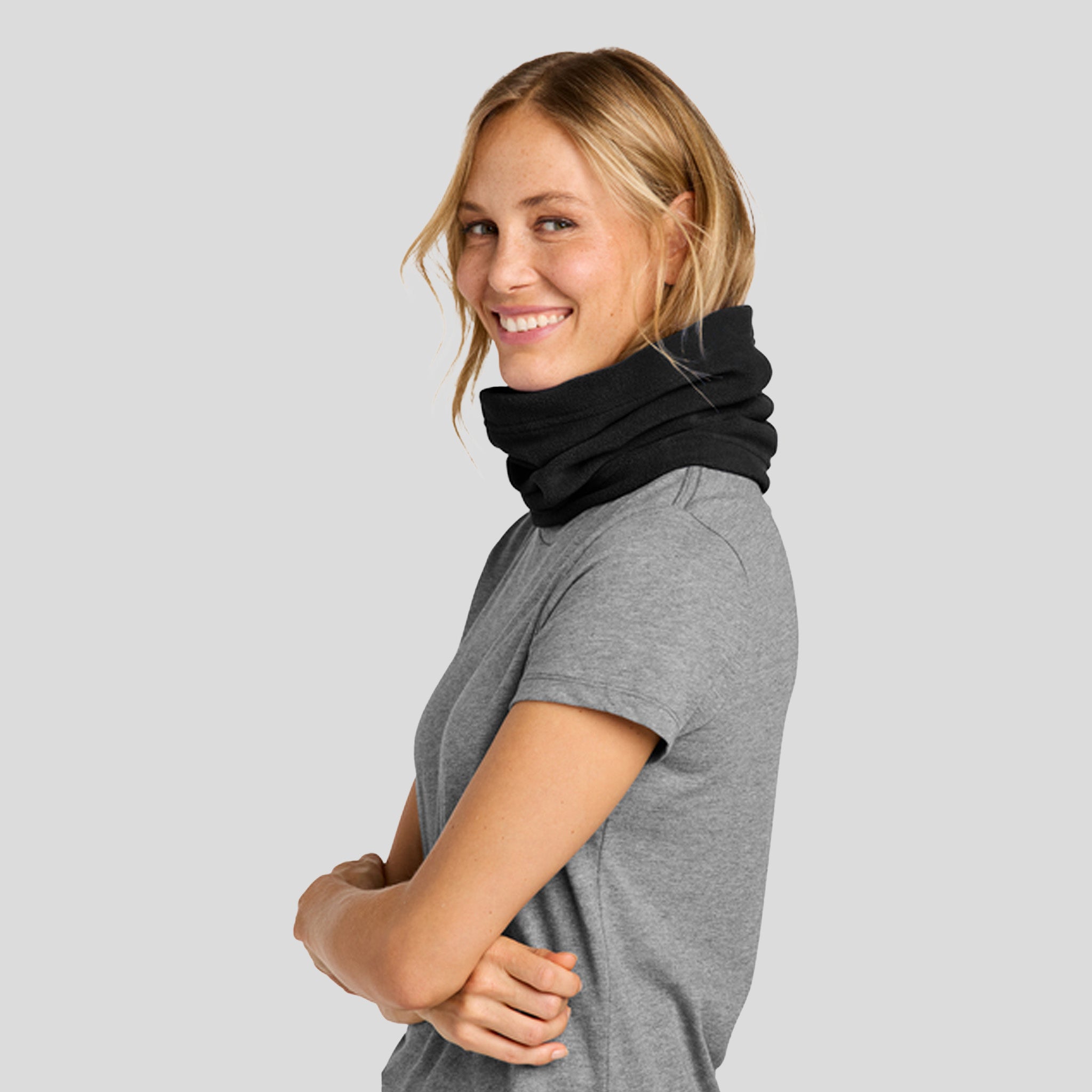 Fleece Neck Gaiter | Black