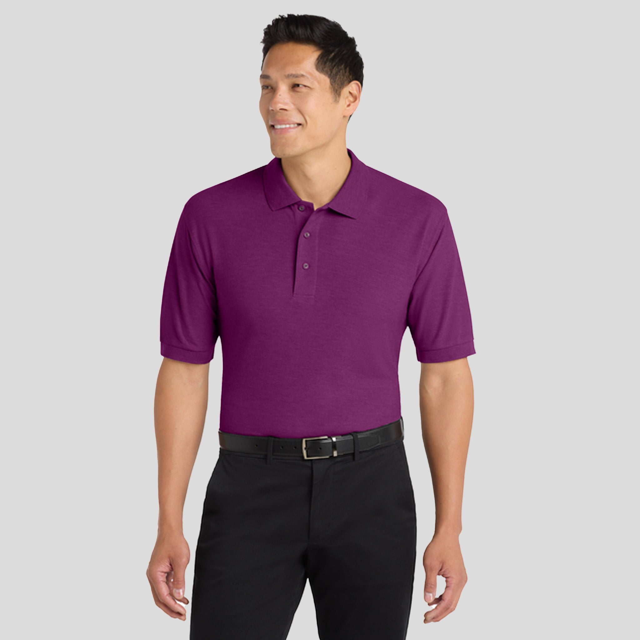 Silk Touch™ Polo | Deep Berry