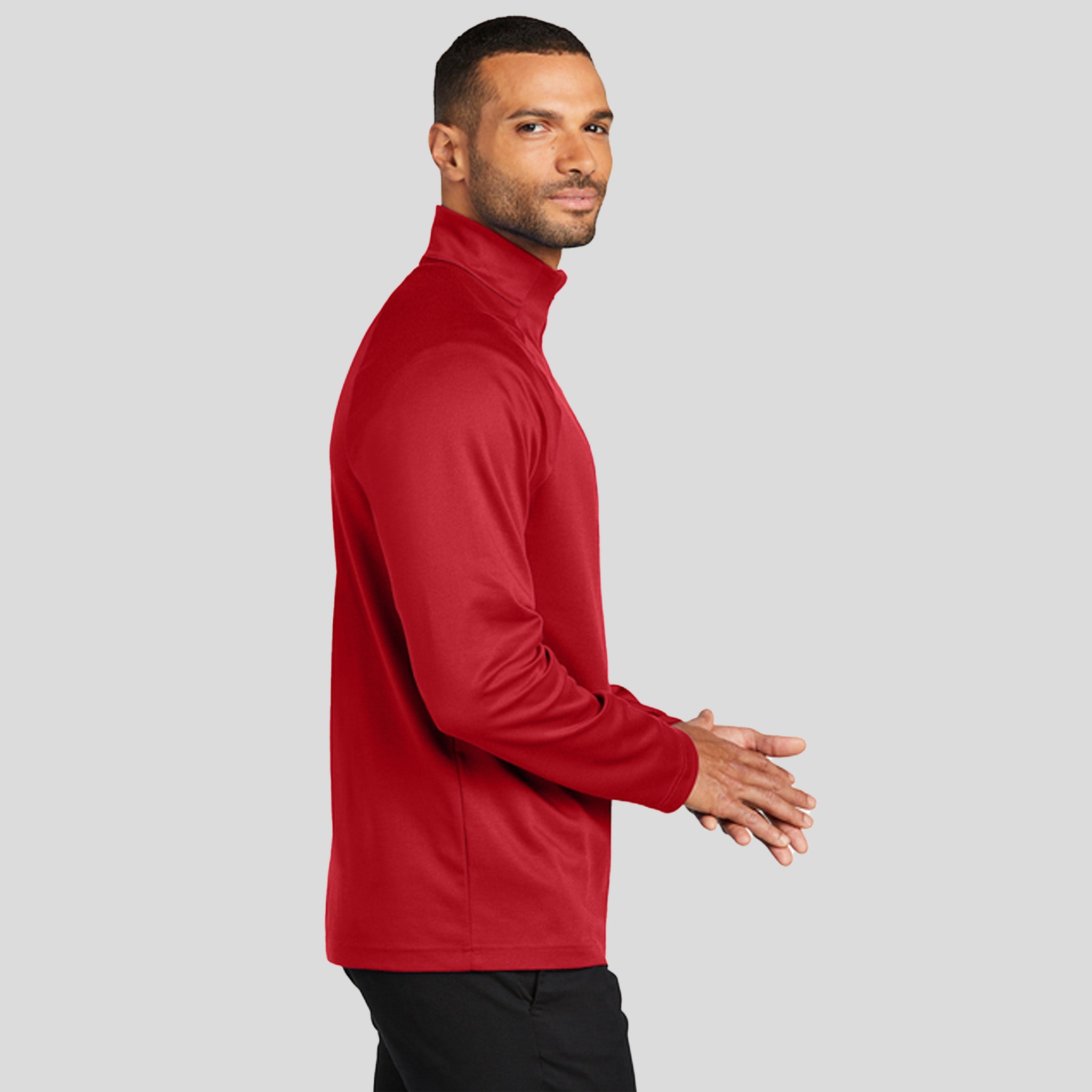 C-FREE® Cypress 1/4-Zip | Rich Red