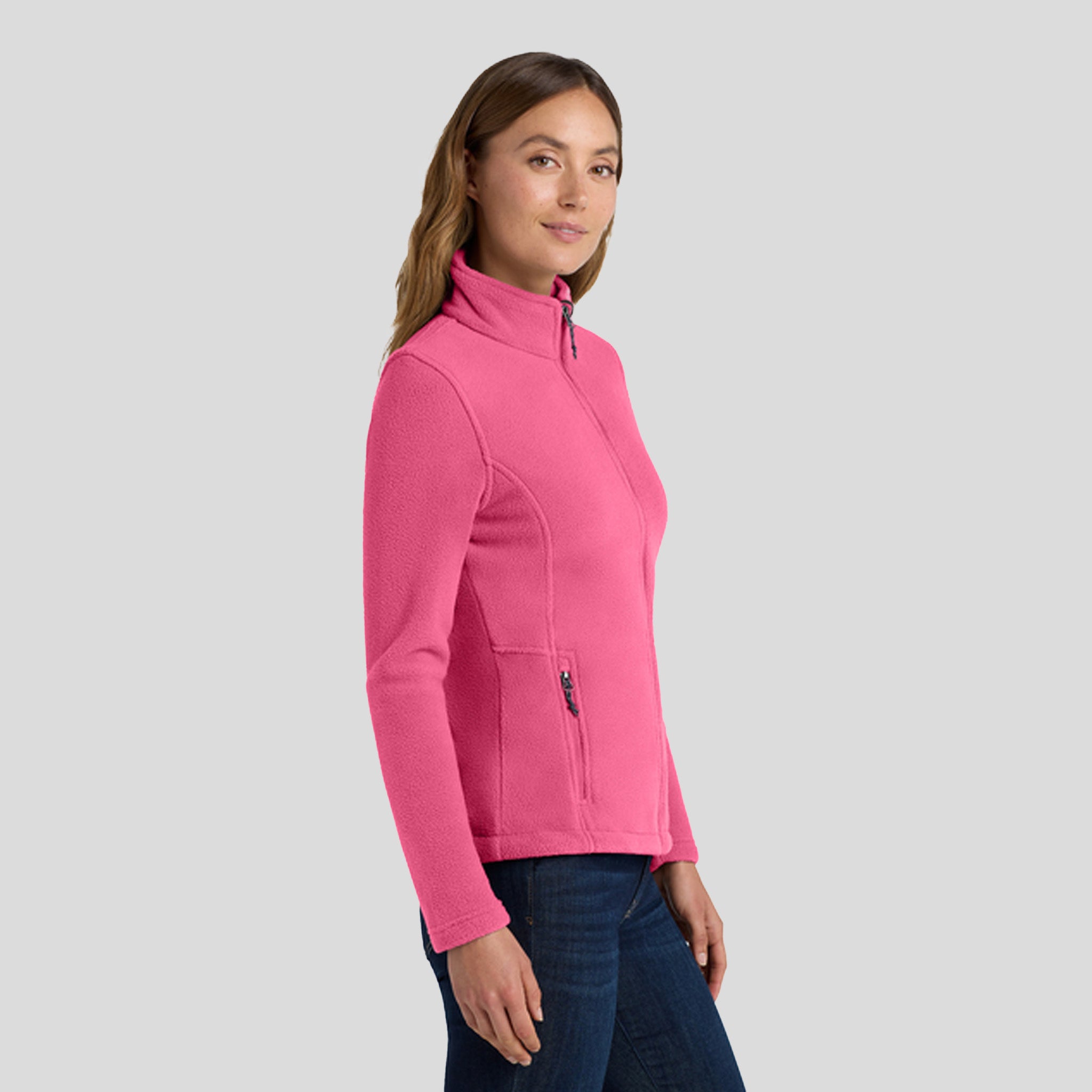 Women's Value Fleece Jacket | Pink Blossom