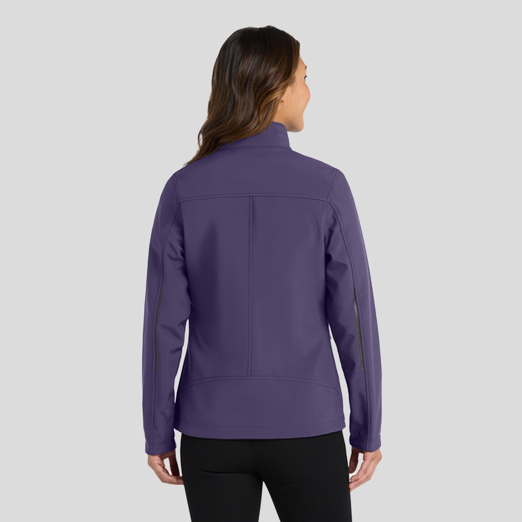 Women's Welded Soft Shell Jacket | Posh Purple