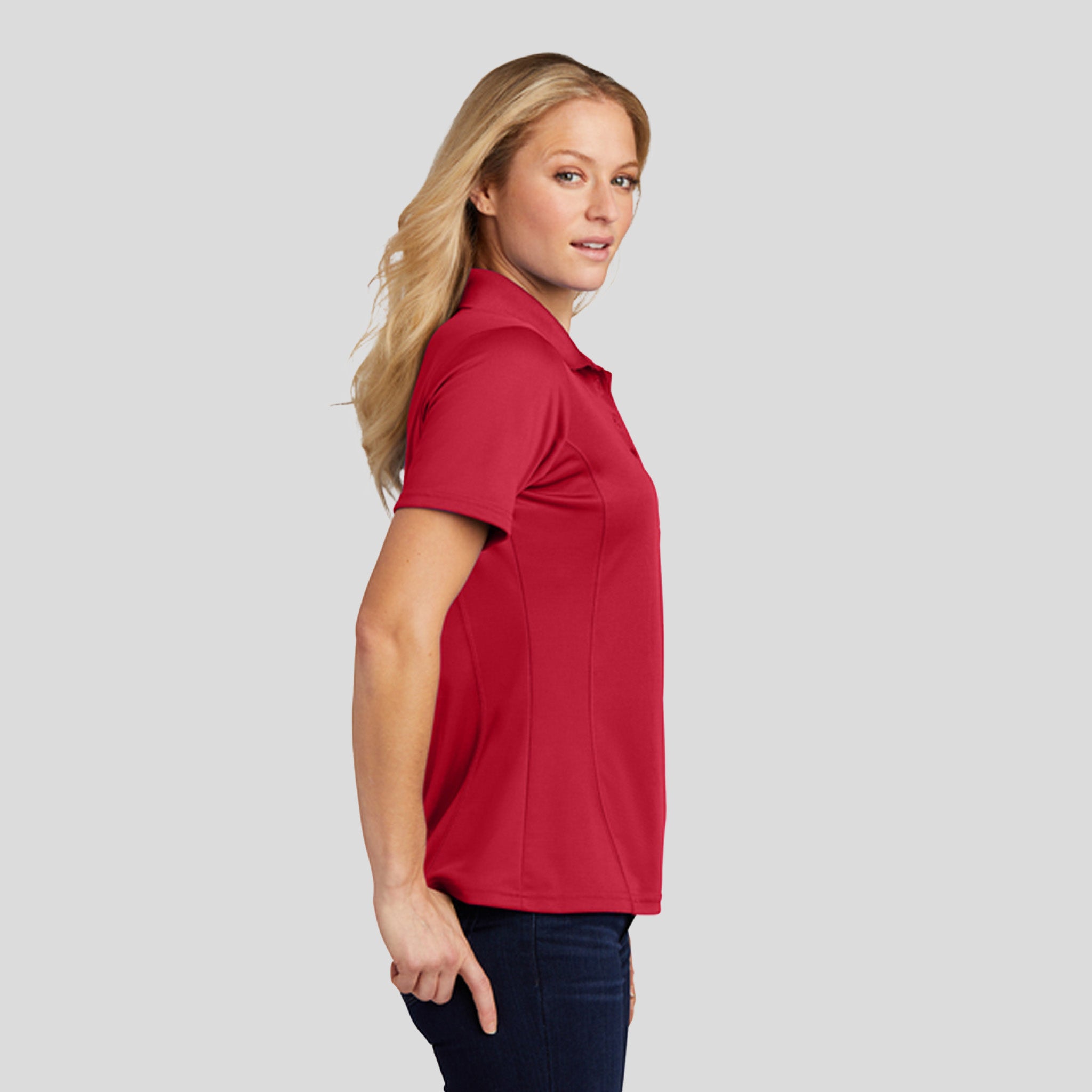 Women's Dry Zone® Raglan Accent Polo | True Red