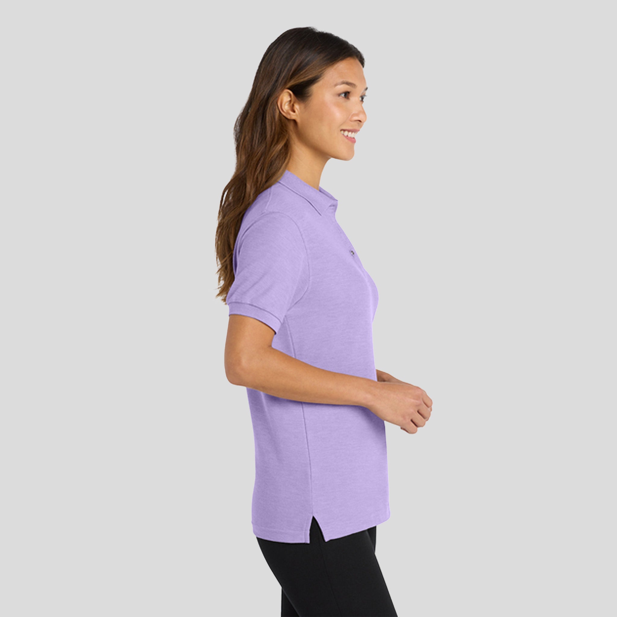 Women's Silk Touch™ Polo | Bright Lavender
