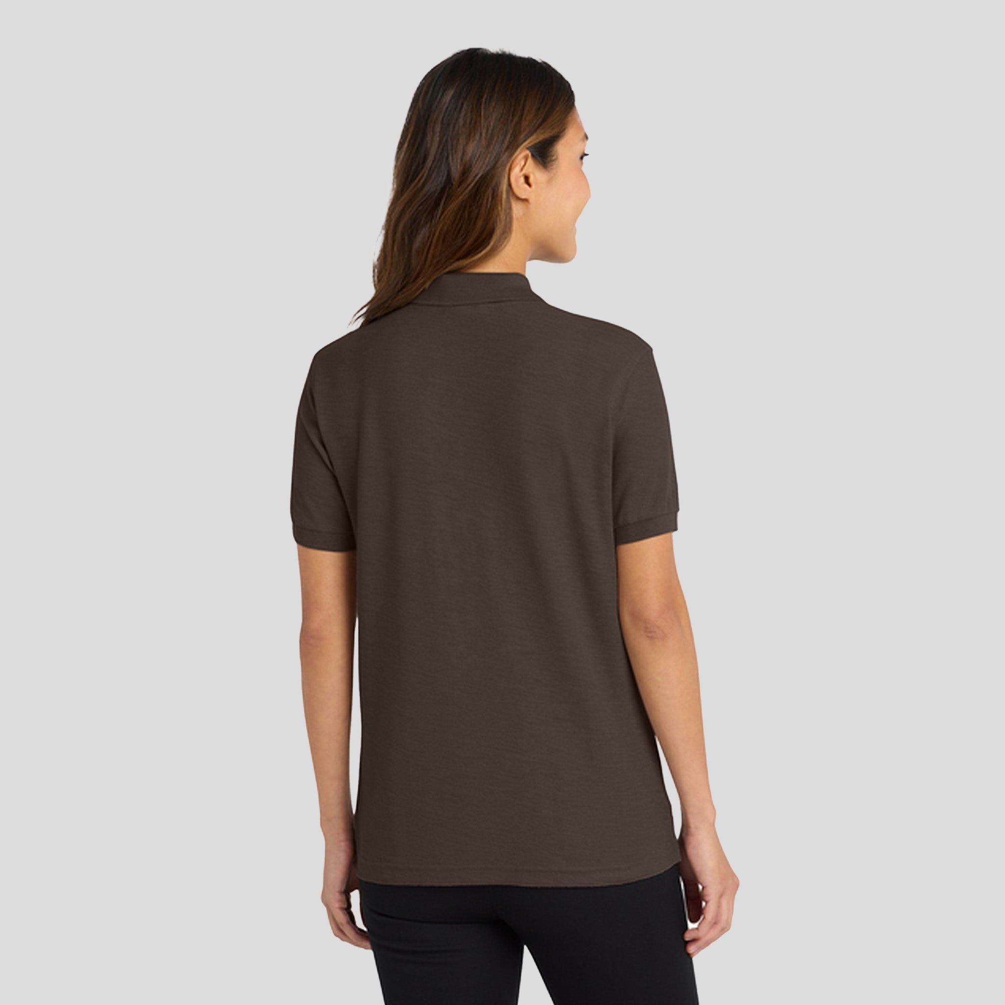 Women's Silk Touch™ Polo | Coffee Bean