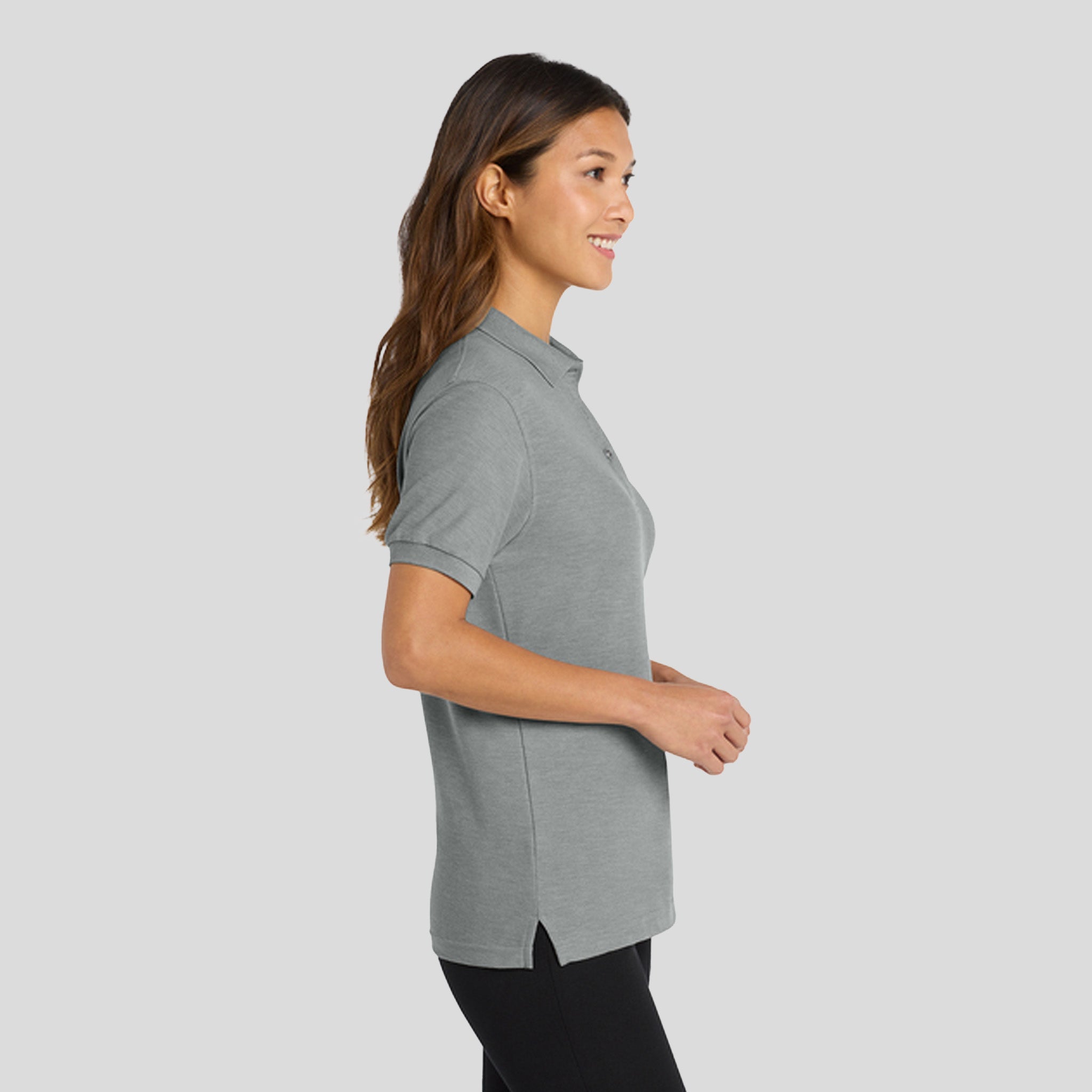 Women's Silk Touch™ Polo | Cool Grey