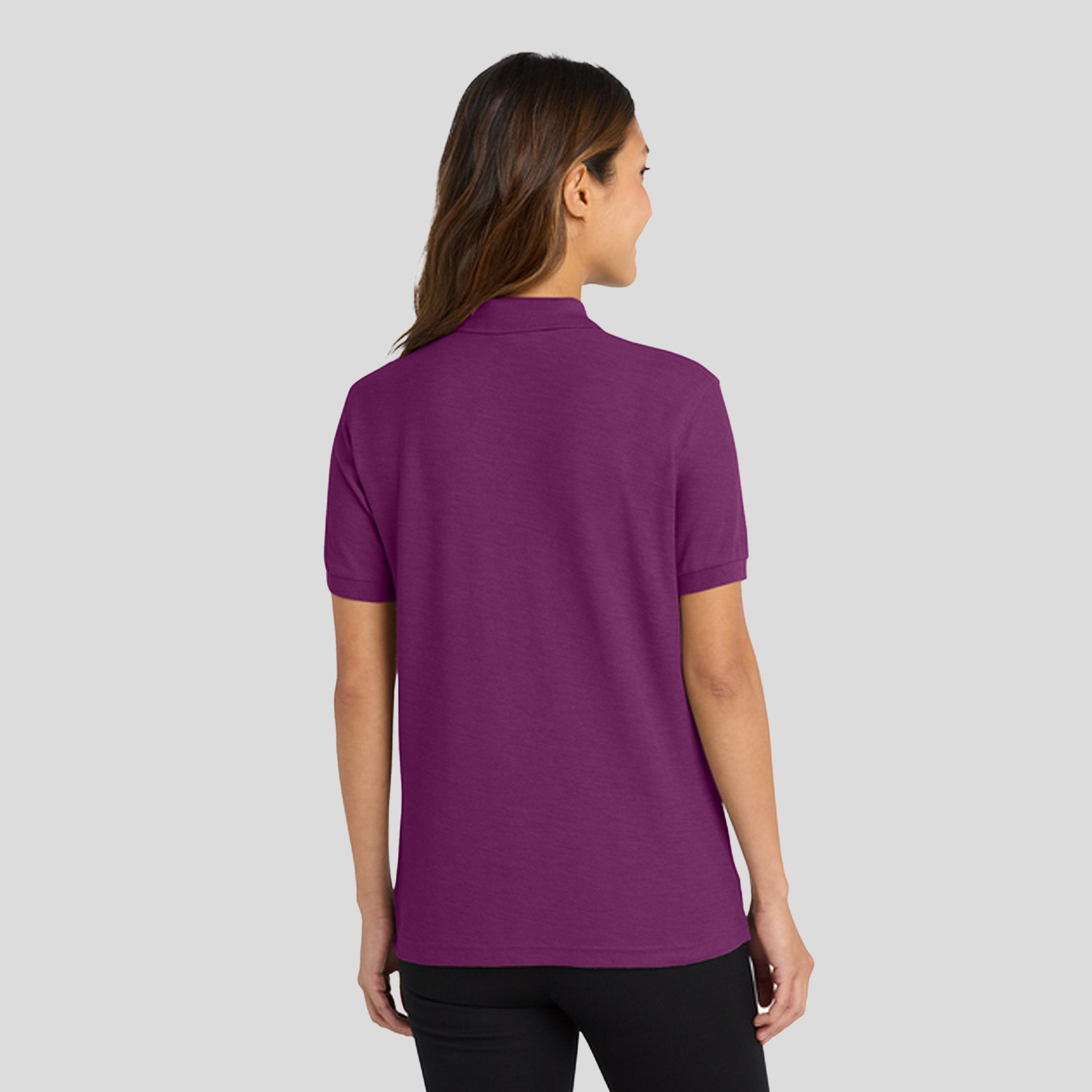 Women's Silk Touch™ Polo | Deep Berry