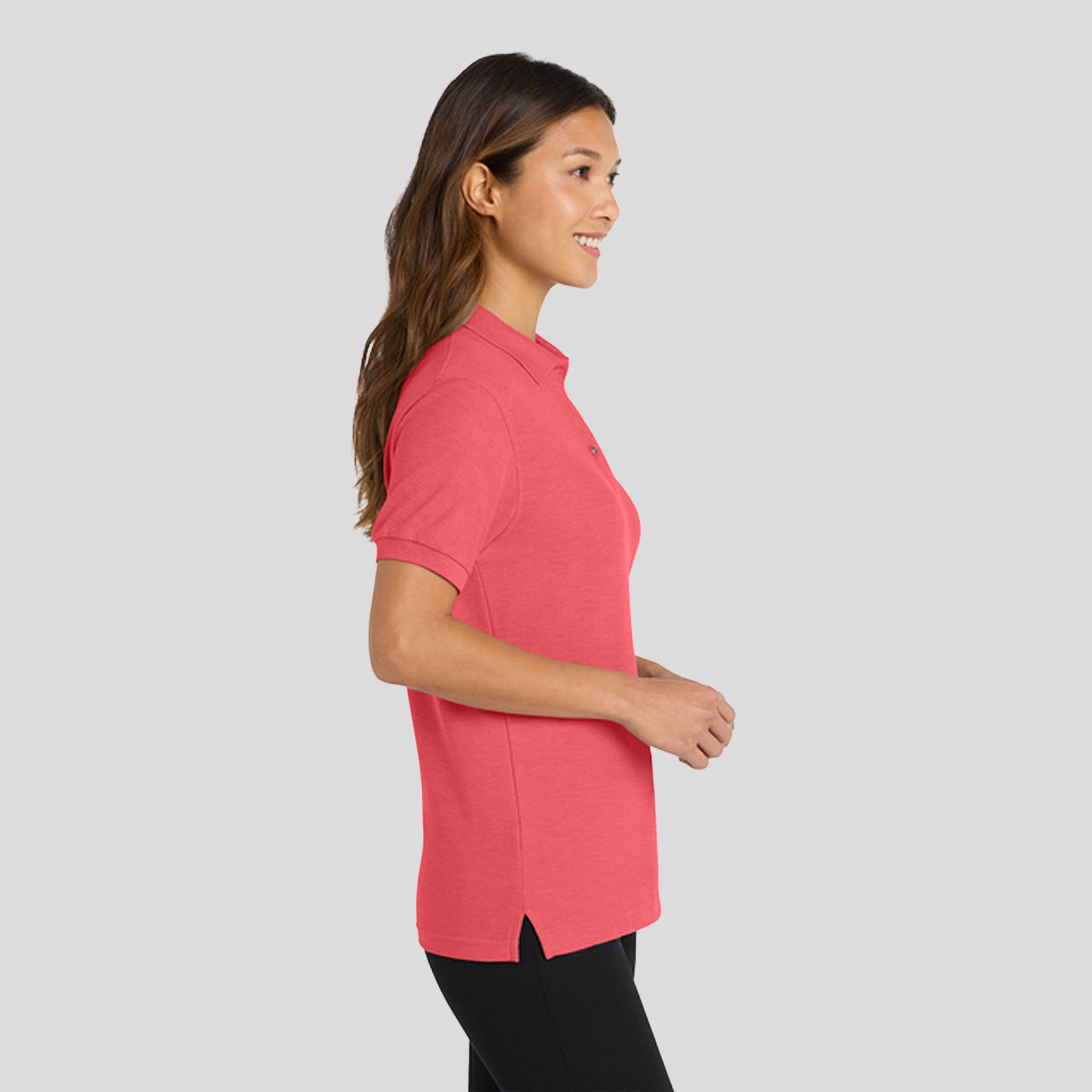 Women's Silk Touch™ Polo | Hibiscus