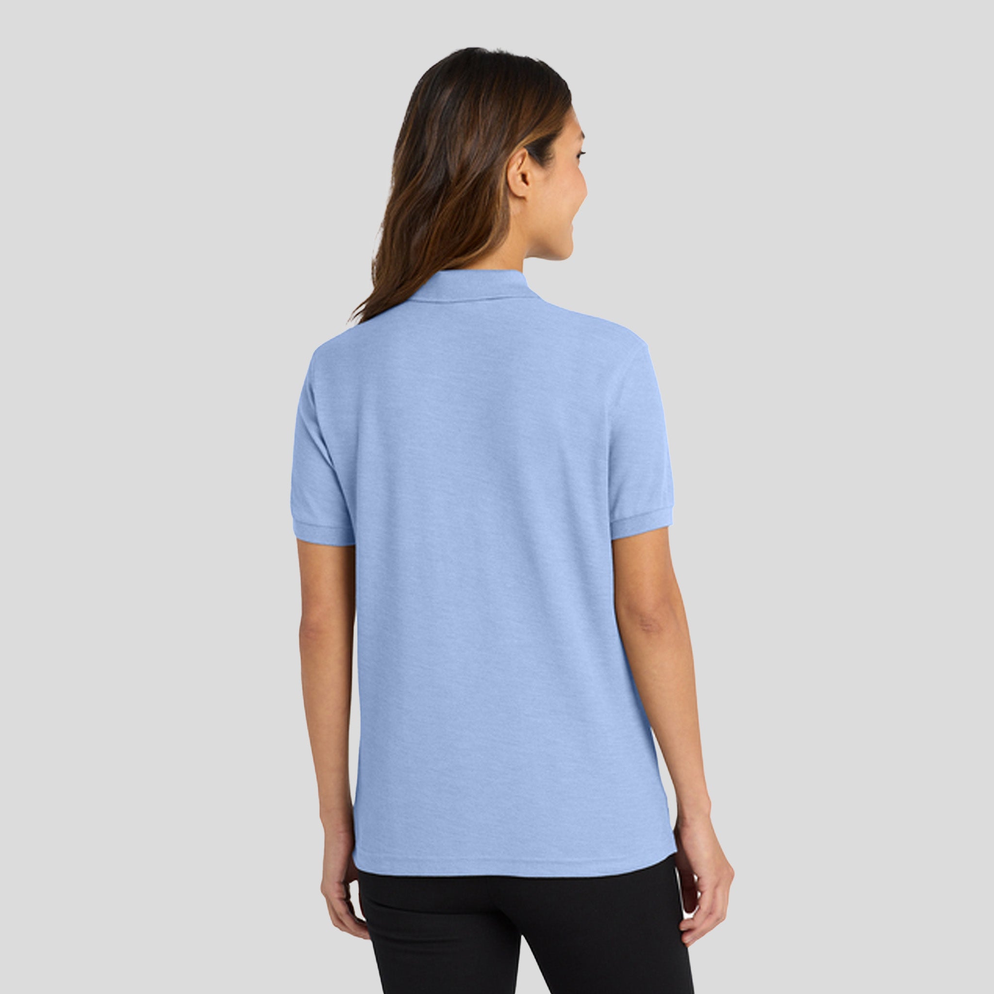 Women's Silk Touch™ Polo | Light Blue