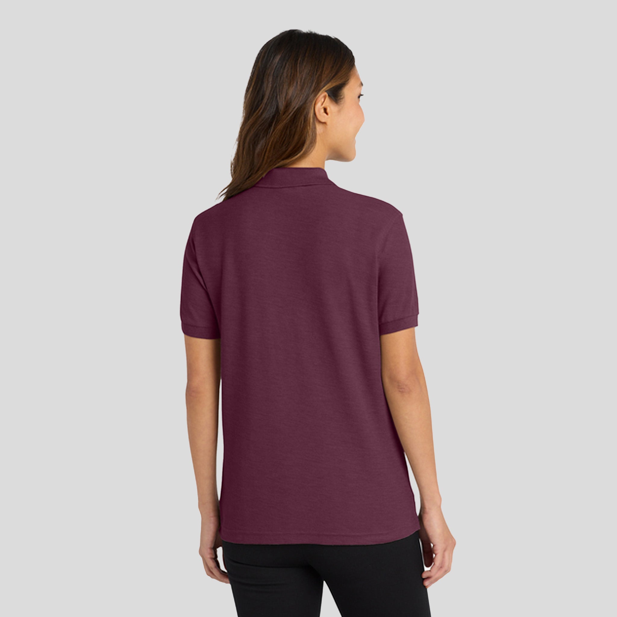 Women's Silk Touch™ Polo | Maroon