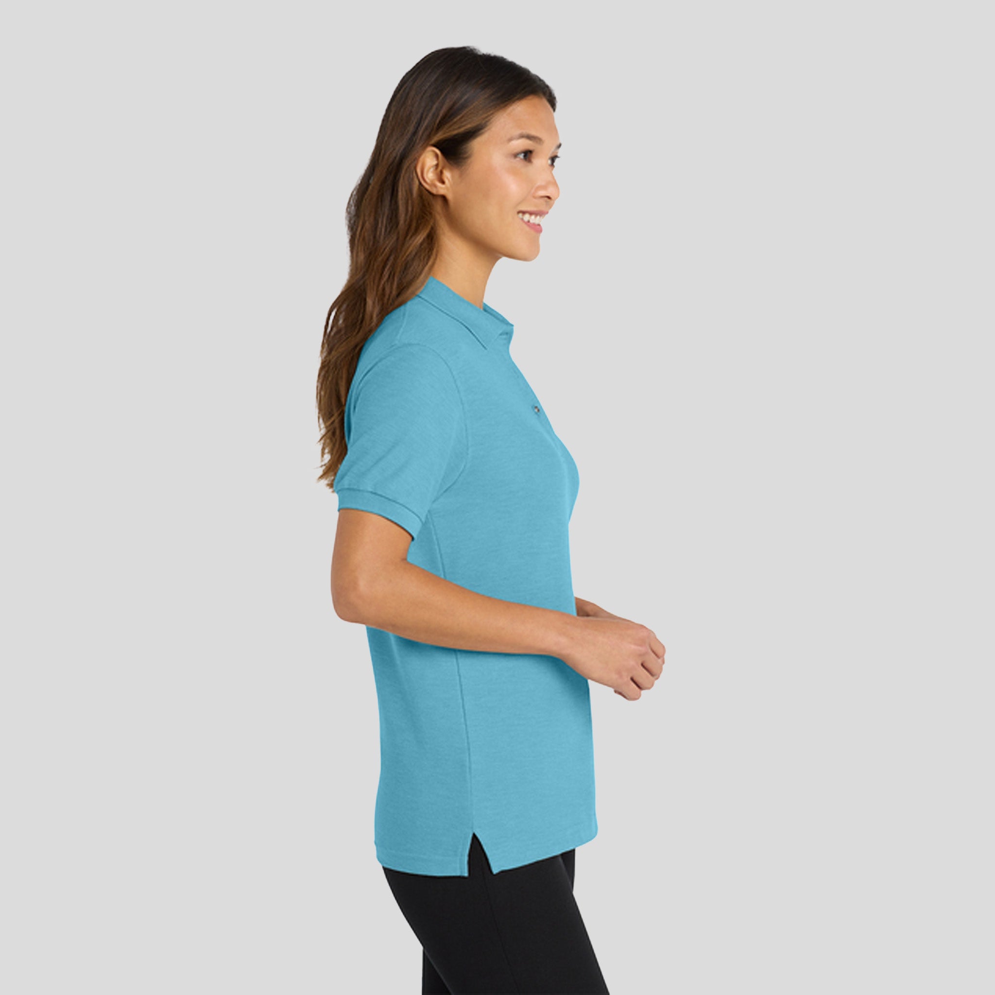 Women's Silk Touch™ Polo | Maui Blue