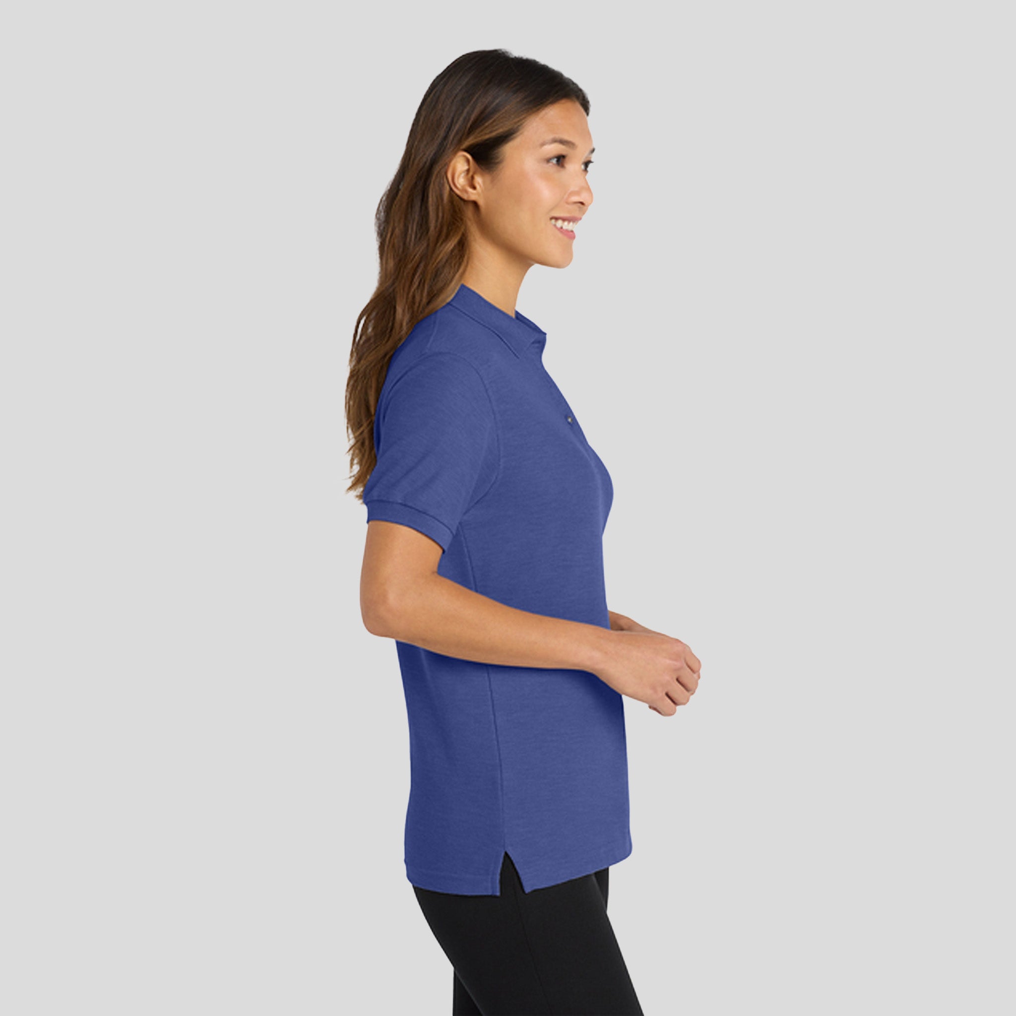Women's Silk Touch™ Polo | Mediterranean Blue