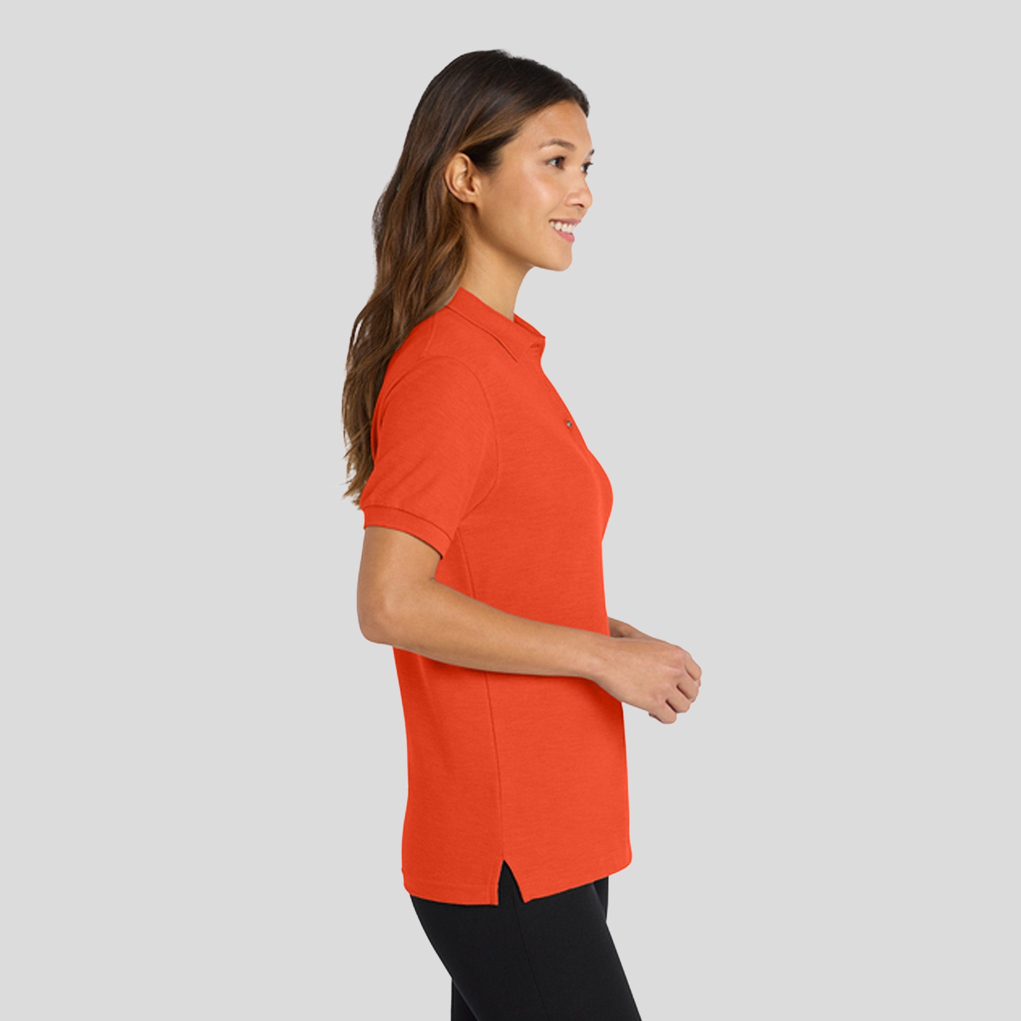 Women's Silk Touch™ Polo | Orange