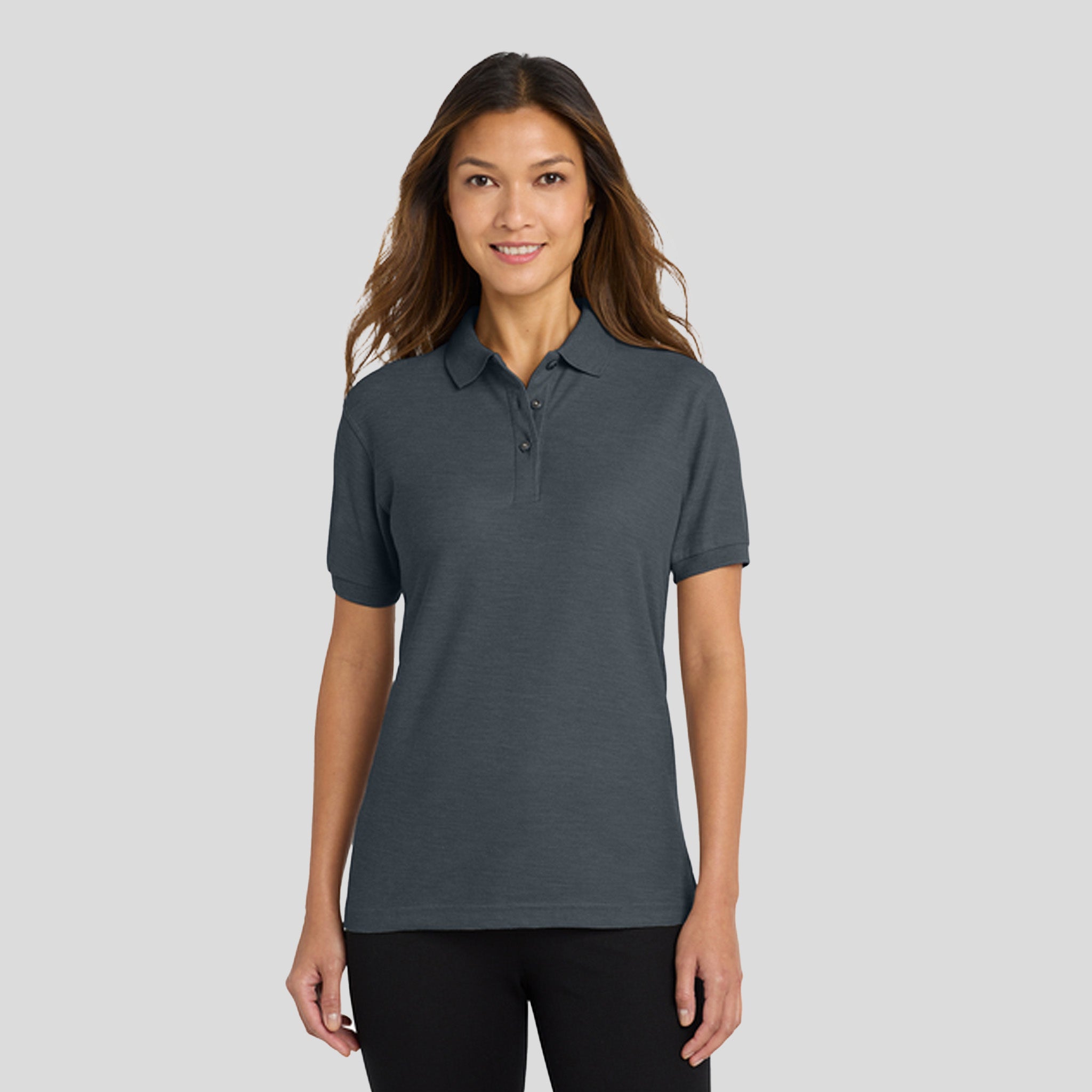 Women's Silk Touch™ Polo | Steel Grey
