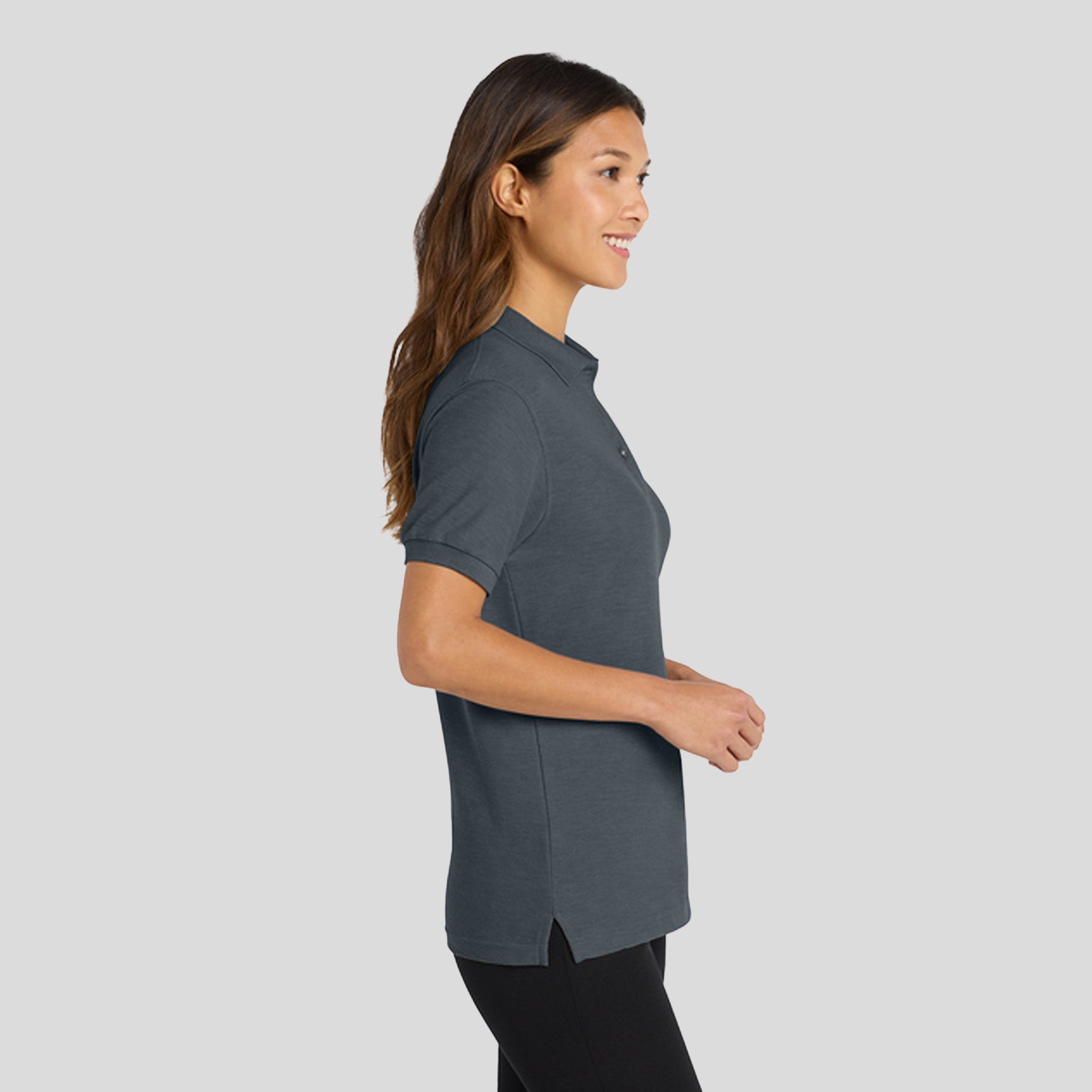 Women's Silk Touch™ Polo | Steel Grey
