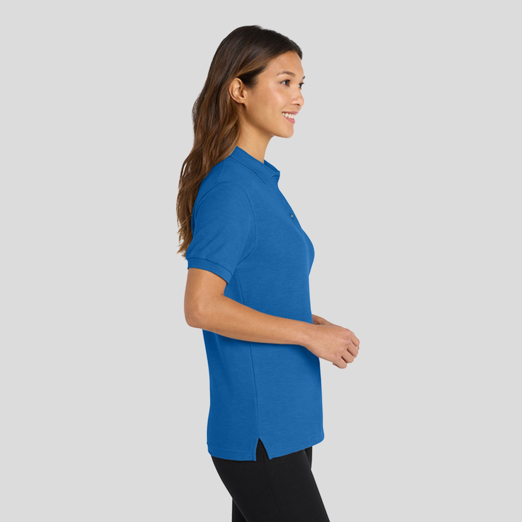 Women's Silk Touch™ Polo | Strong Blue