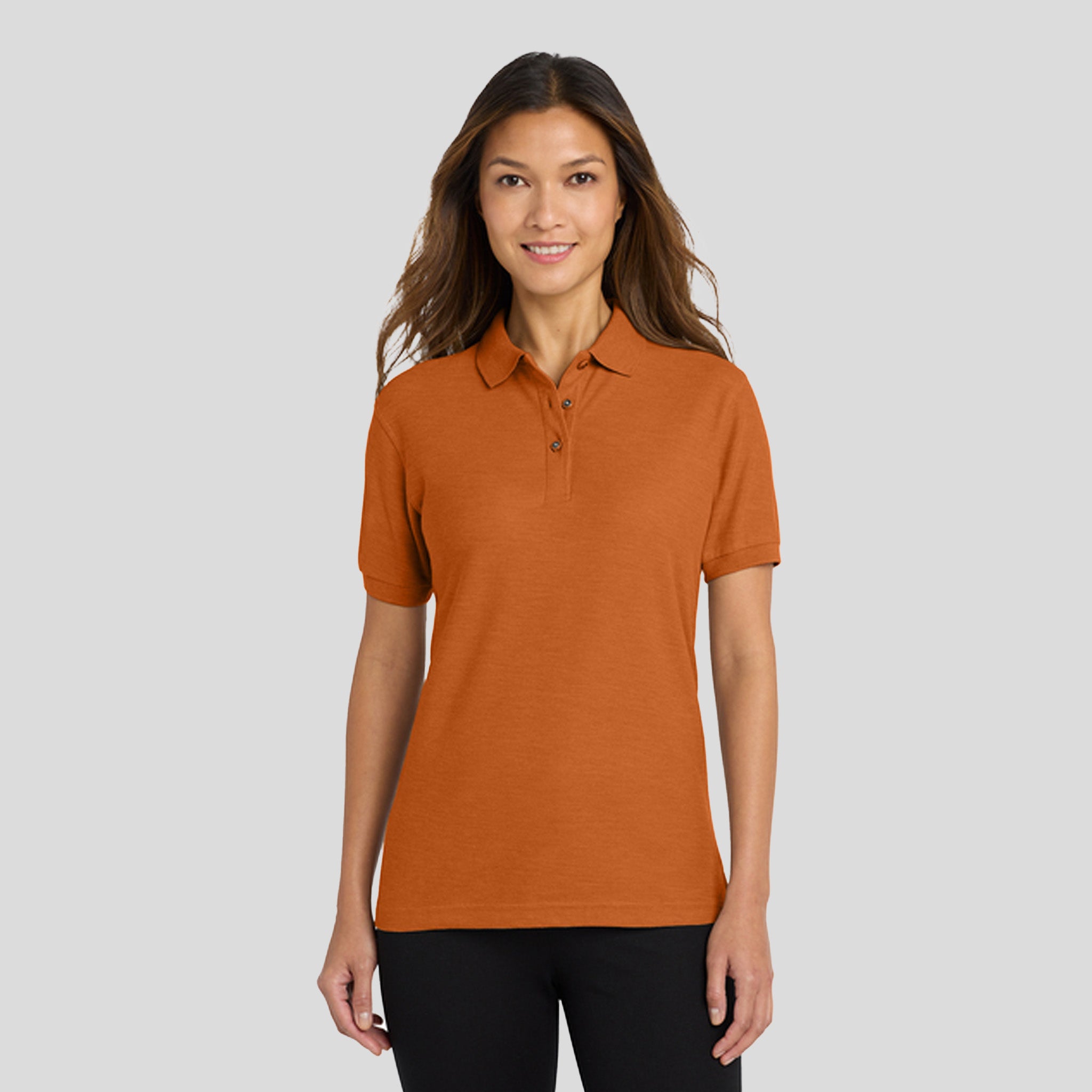 Women's Silk Touch™ Polo | Texas Orange