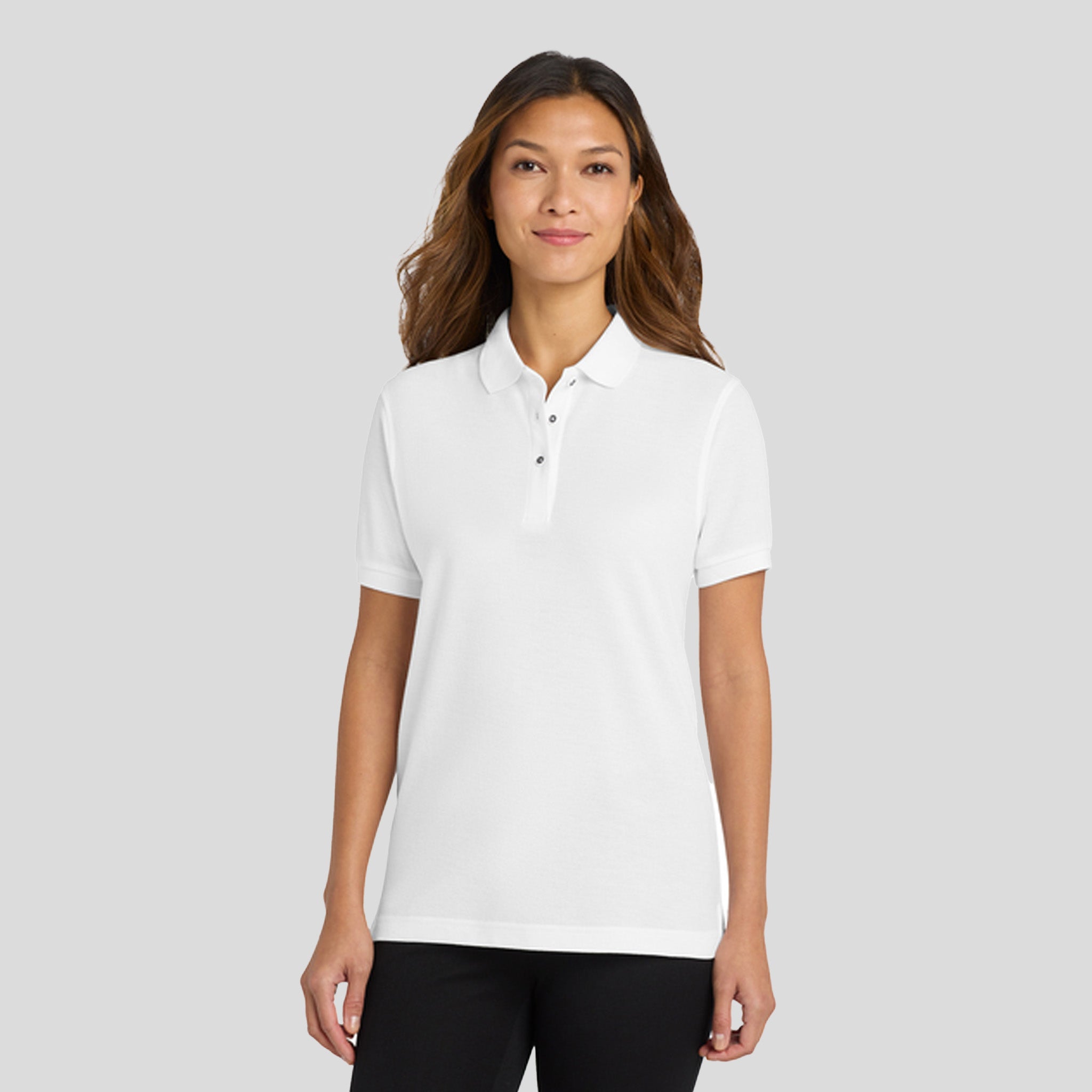 Women's Silk Touch™ Polo | White