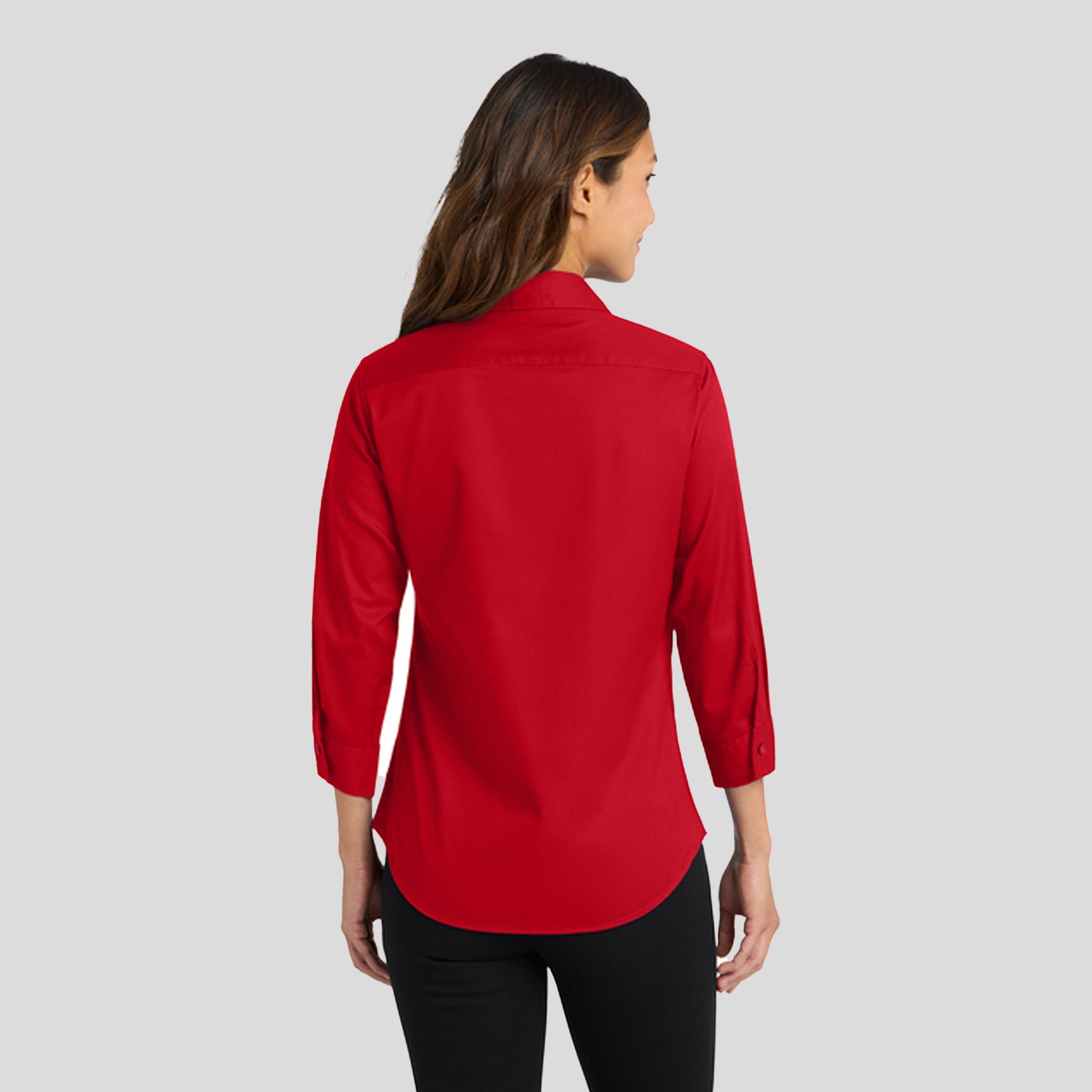 Women's 3/4-Sleeve Easy Care Shirt | Red