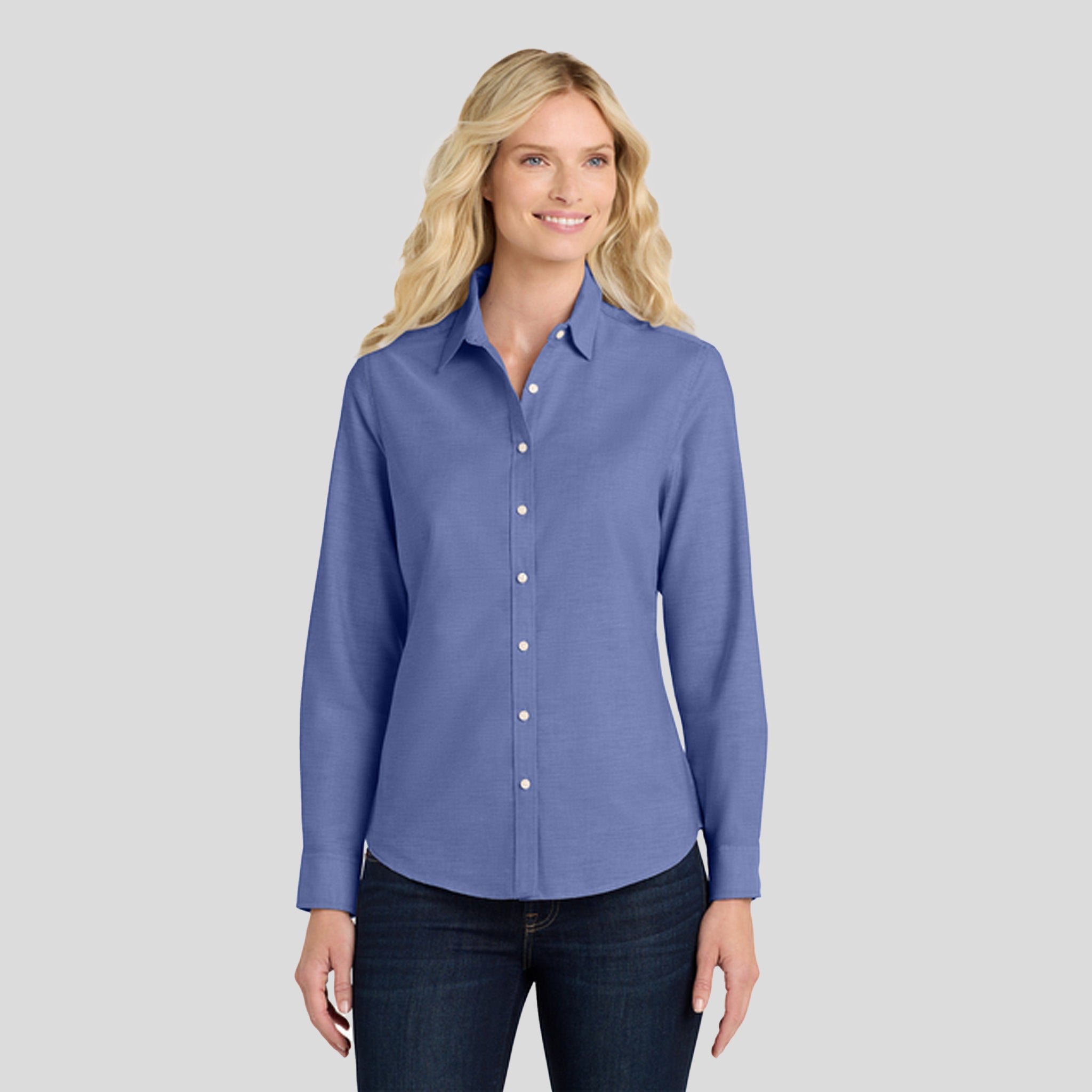 Women's SuperPro™ Oxford Shirt | Navy