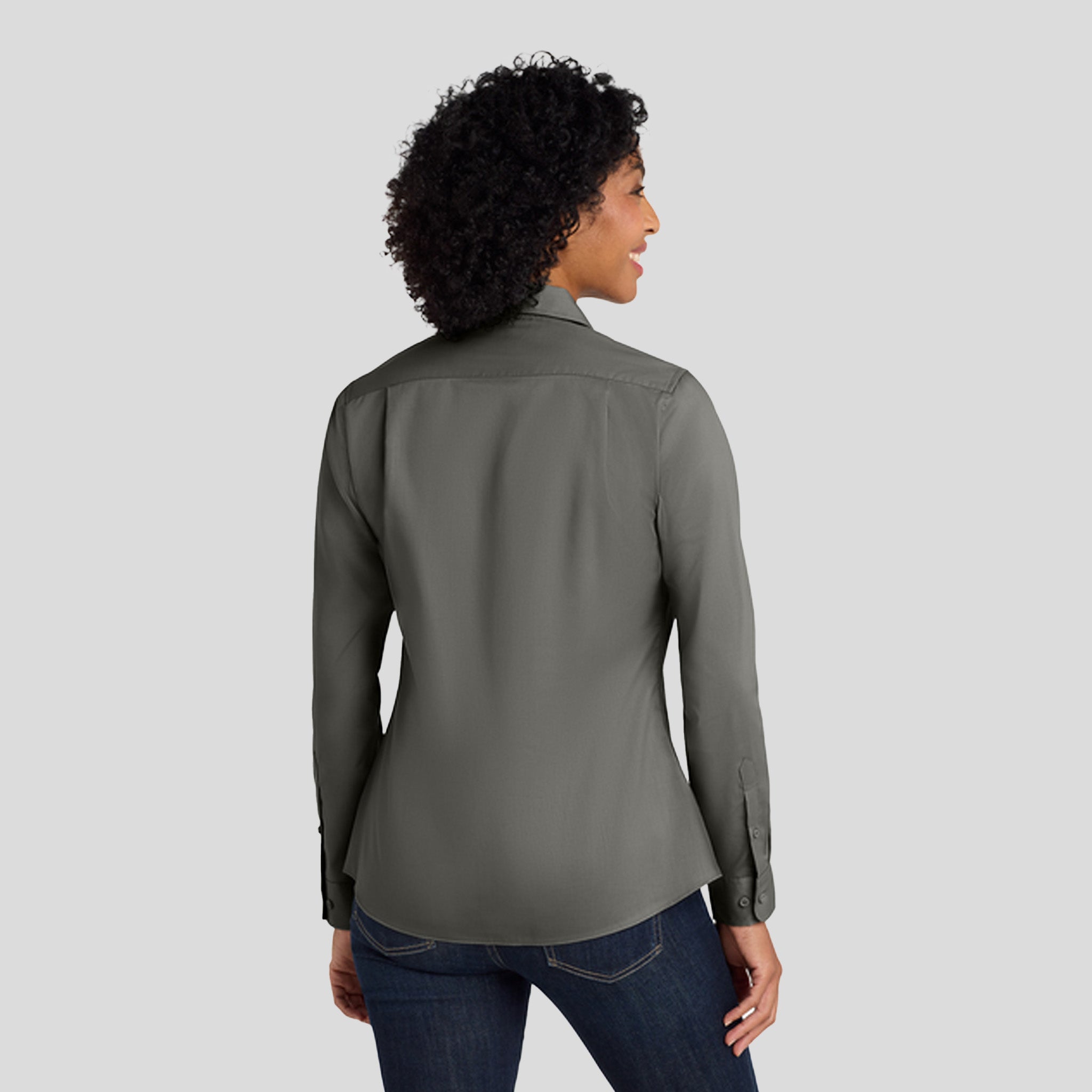 Women's SuperPro™ Twill Shirt | Sterling Grey