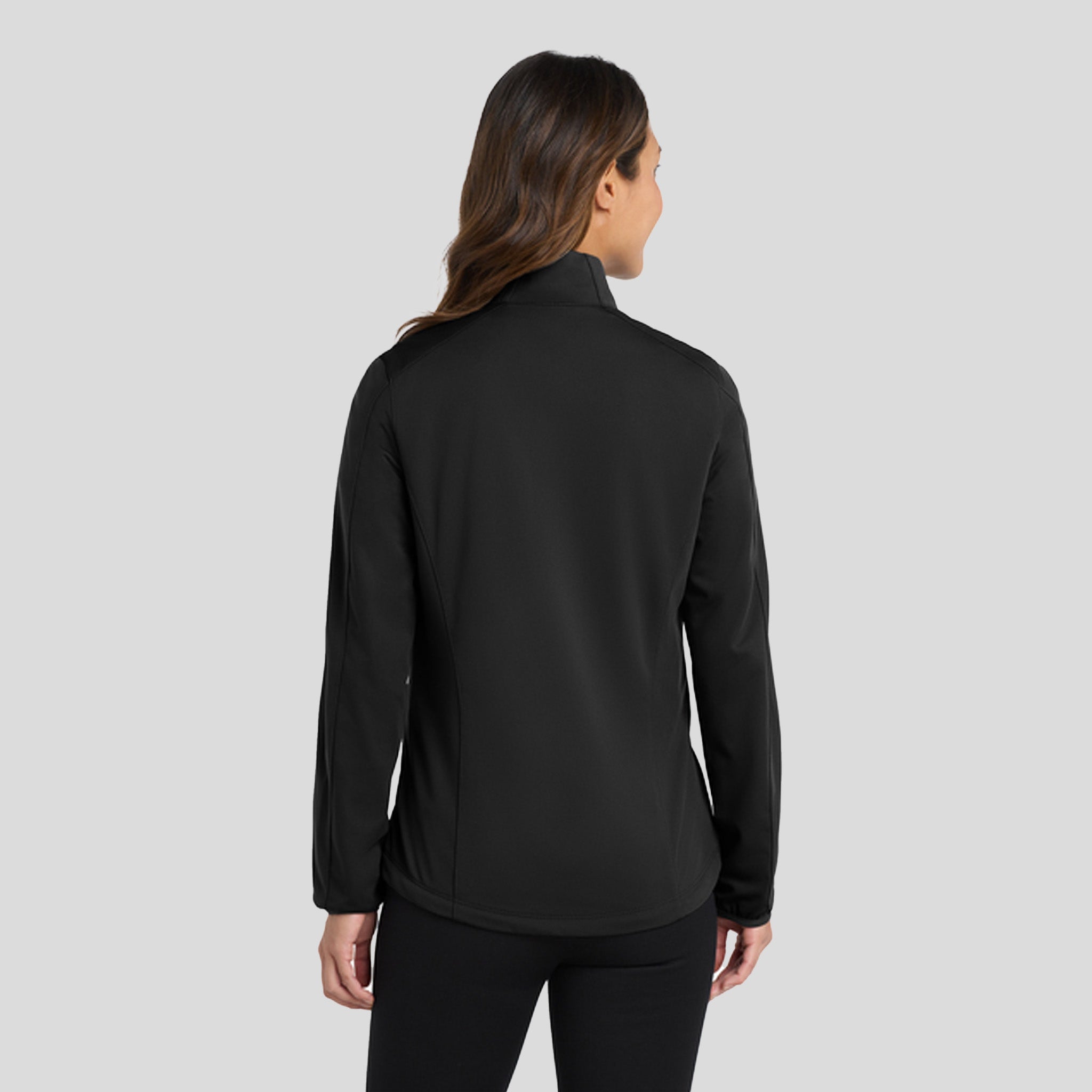 Women's Active Soft Shell Jacket | Deep Black