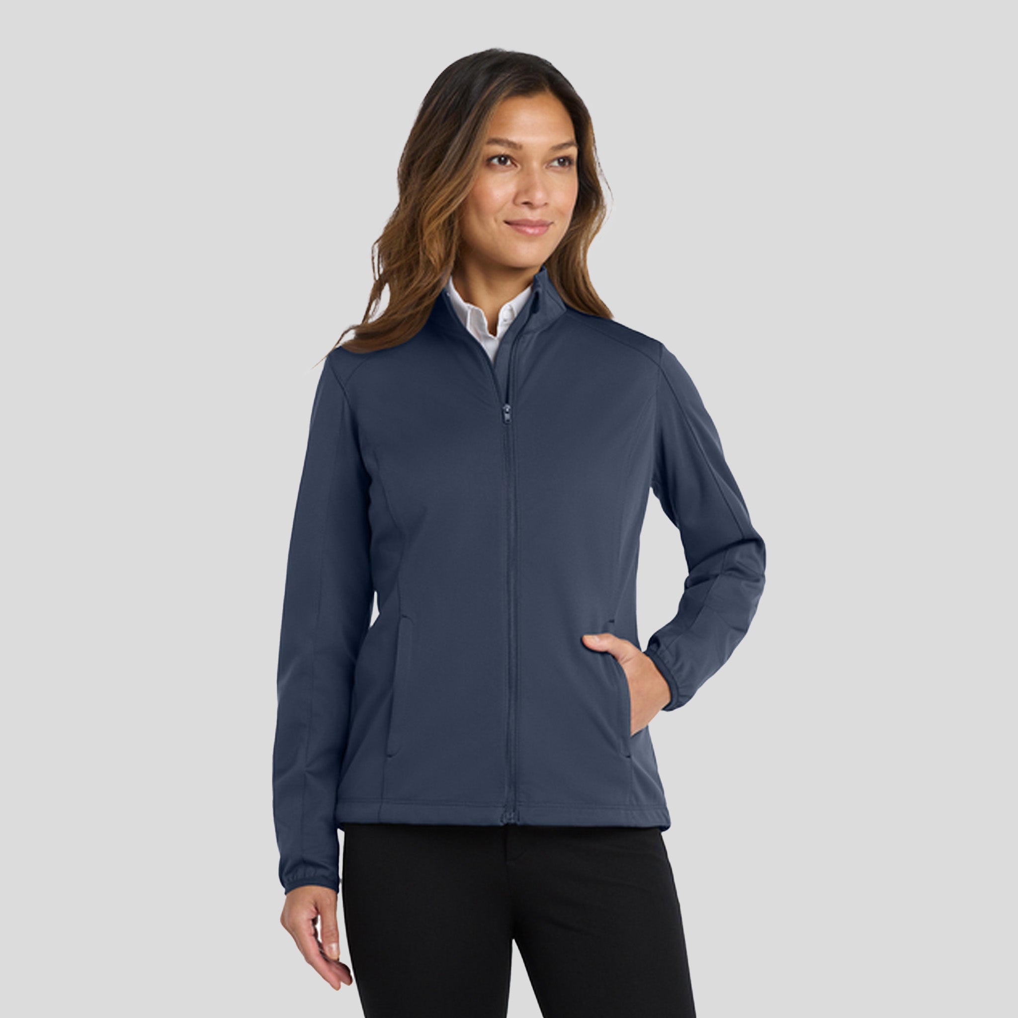Women's Active Soft Shell Jacket | Dress Blue Navy