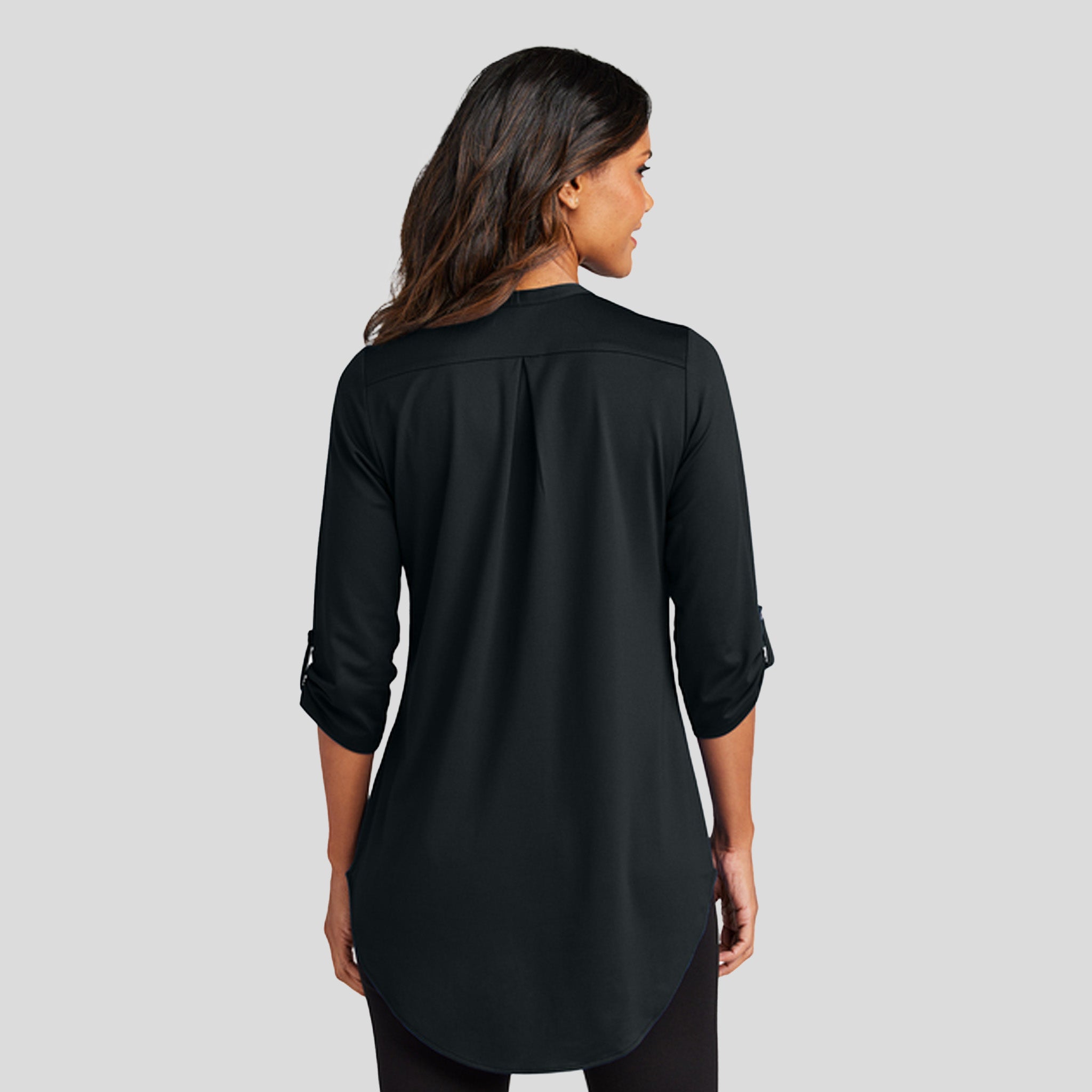 Women's City Stretch 3/4-Sleeve Tunic | Black
