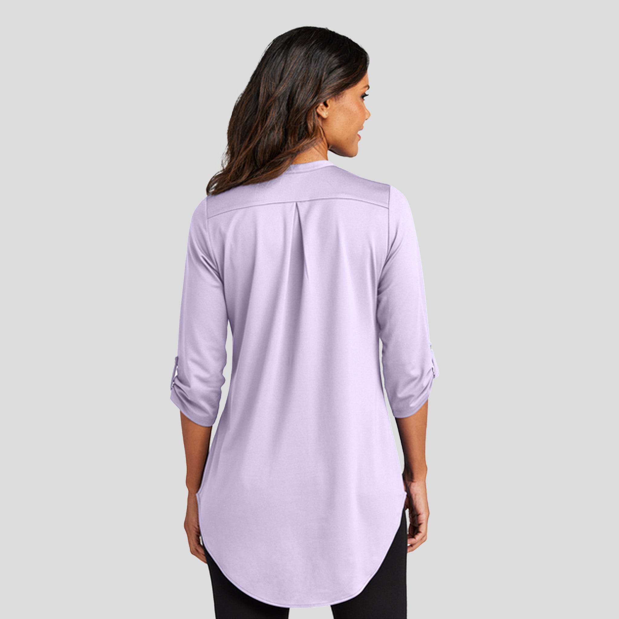 Women's City Stretch 3/4-Sleeve Tunic | Bright Lavender