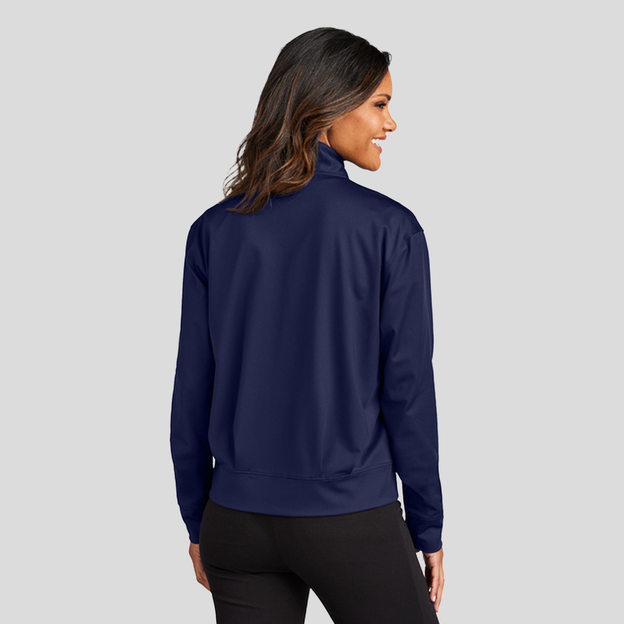 Women's C-FREE® Double Knit Full-Zip | Navy