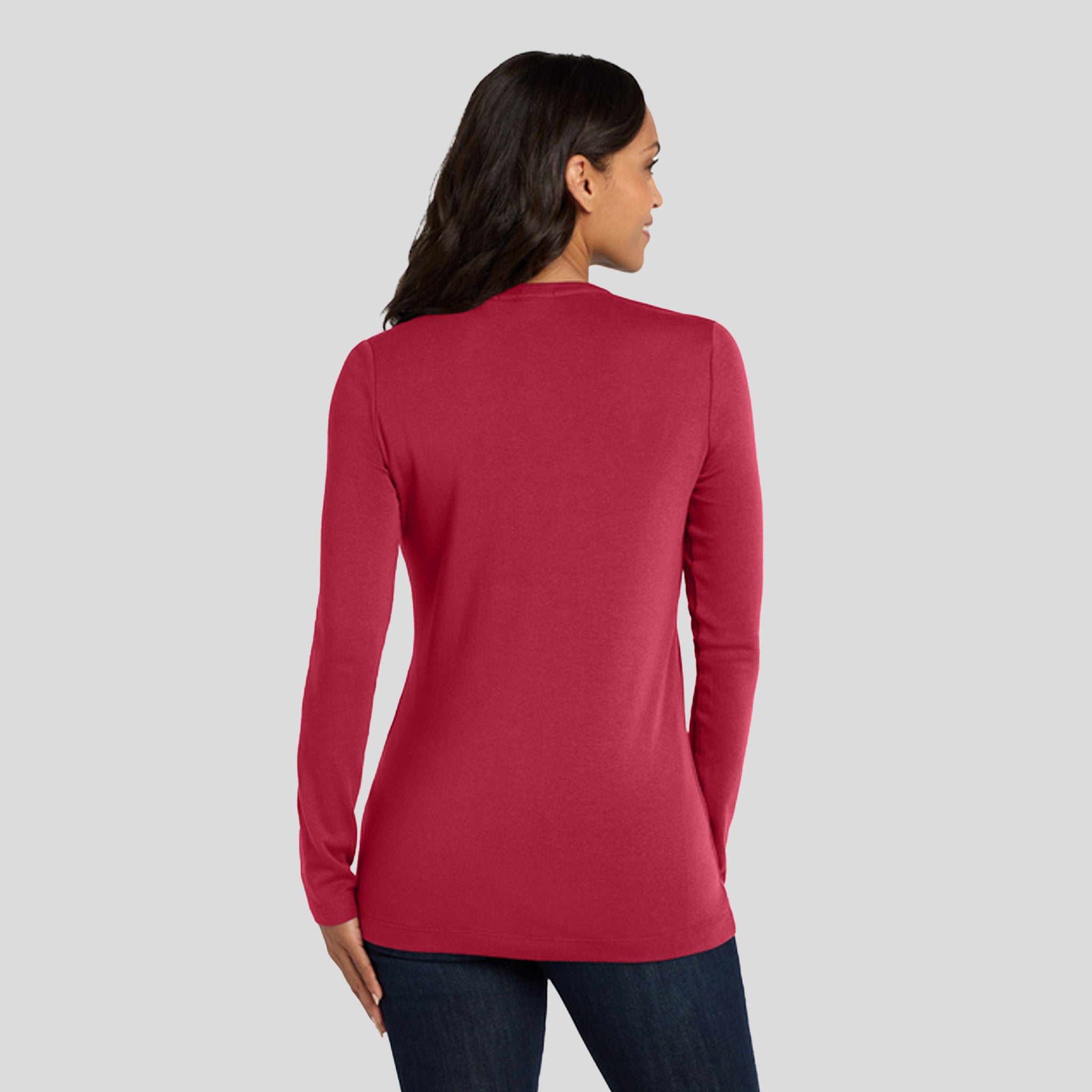 Women's Concept Stretch Button-Front Cardigan | Red