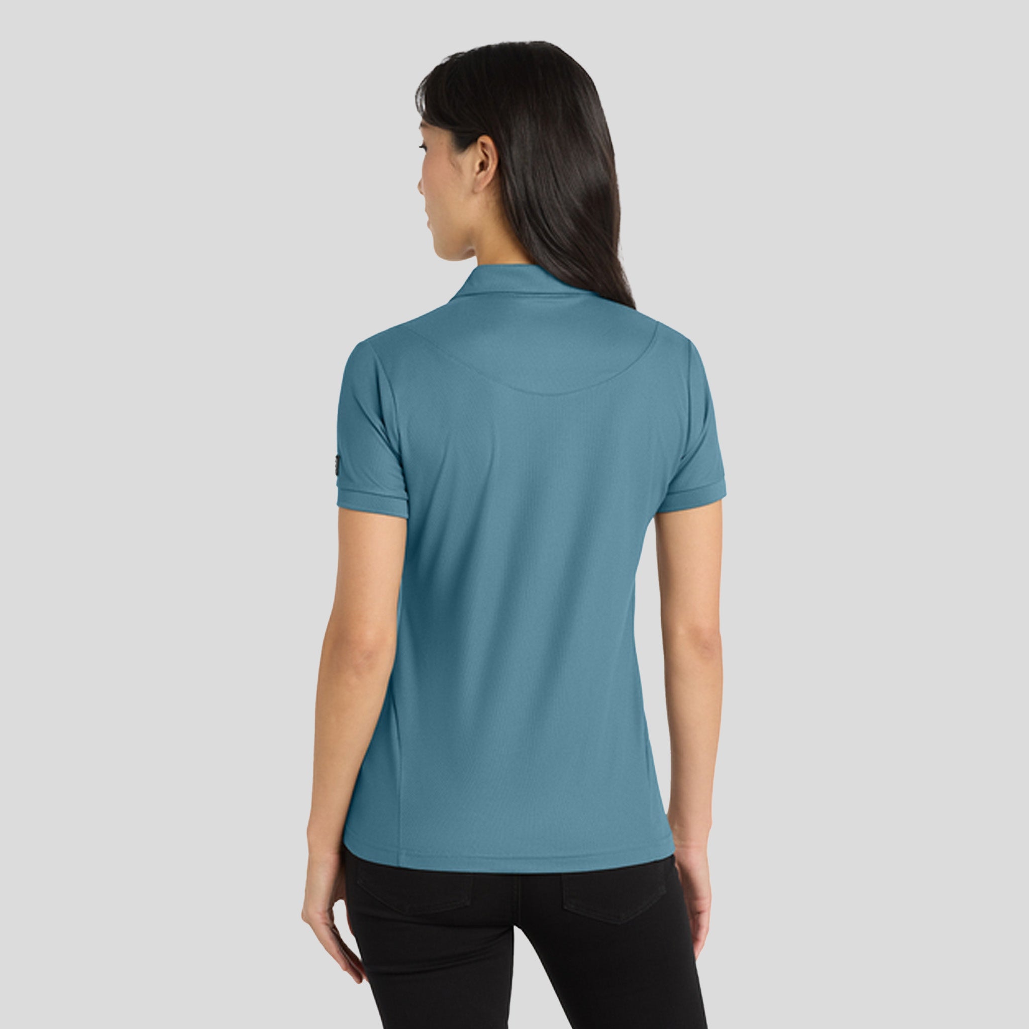 Jewel Polo | Blue Mist