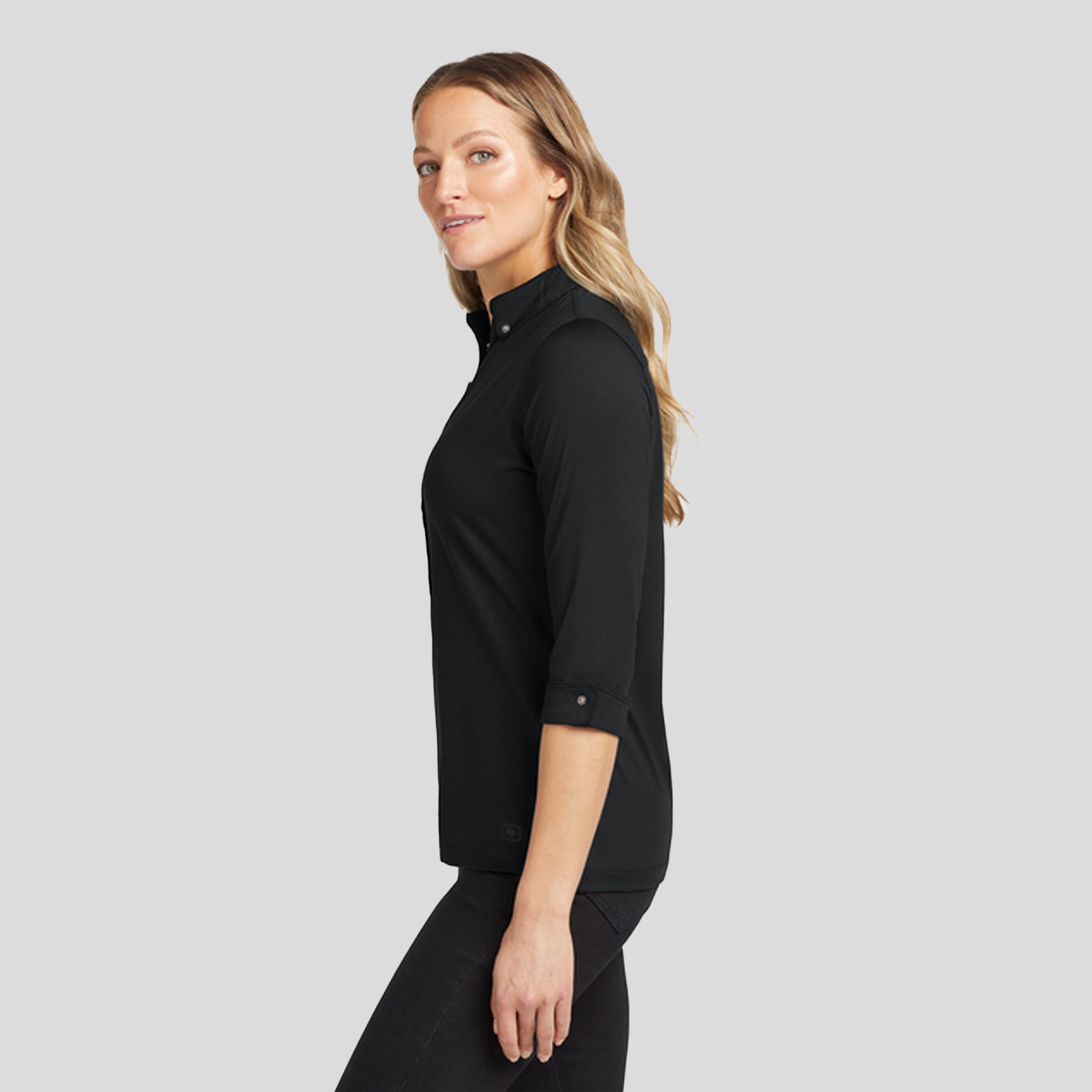 Women's Gauge Polo | Blacktop