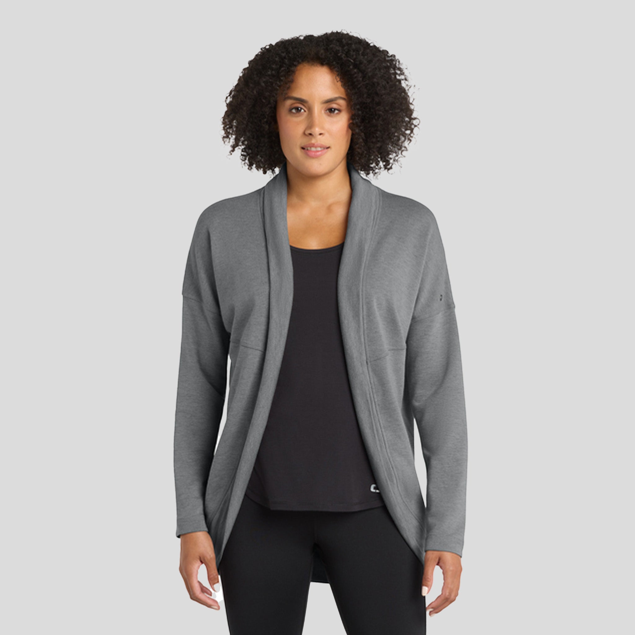 Women's Luuma Cocoon Fleece | Pearl Grey Heather