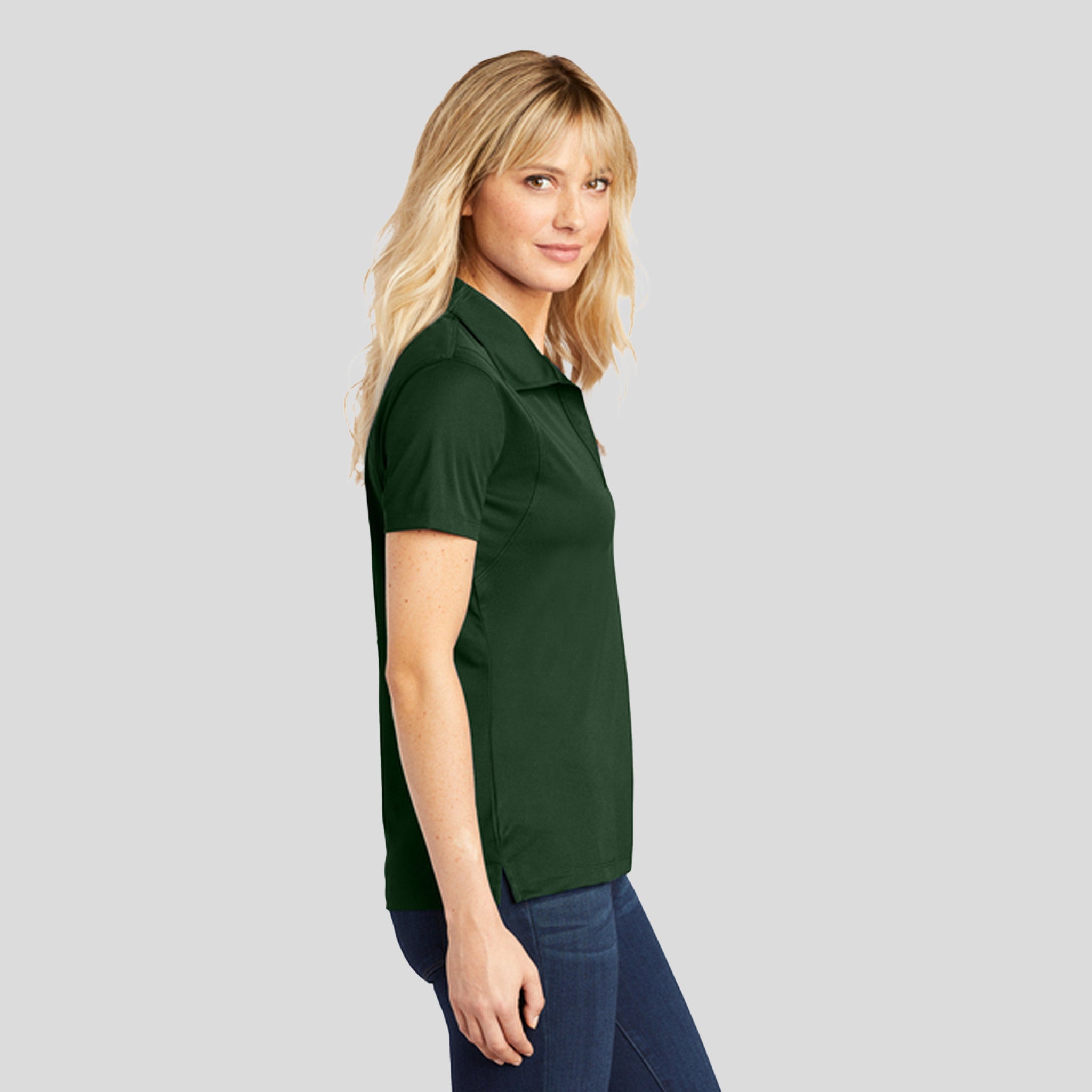 Women's Micropique Sport-Wick® Polo | Forest Green