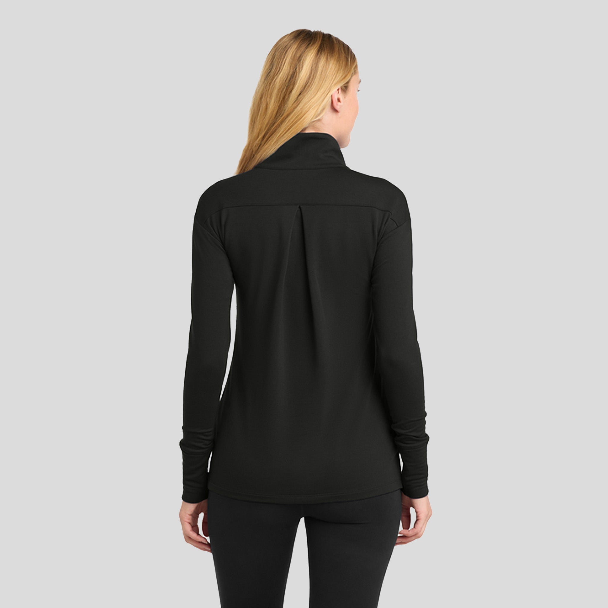 Women's Sport-Wick® Flex Fleece 1/4-Zip | Black