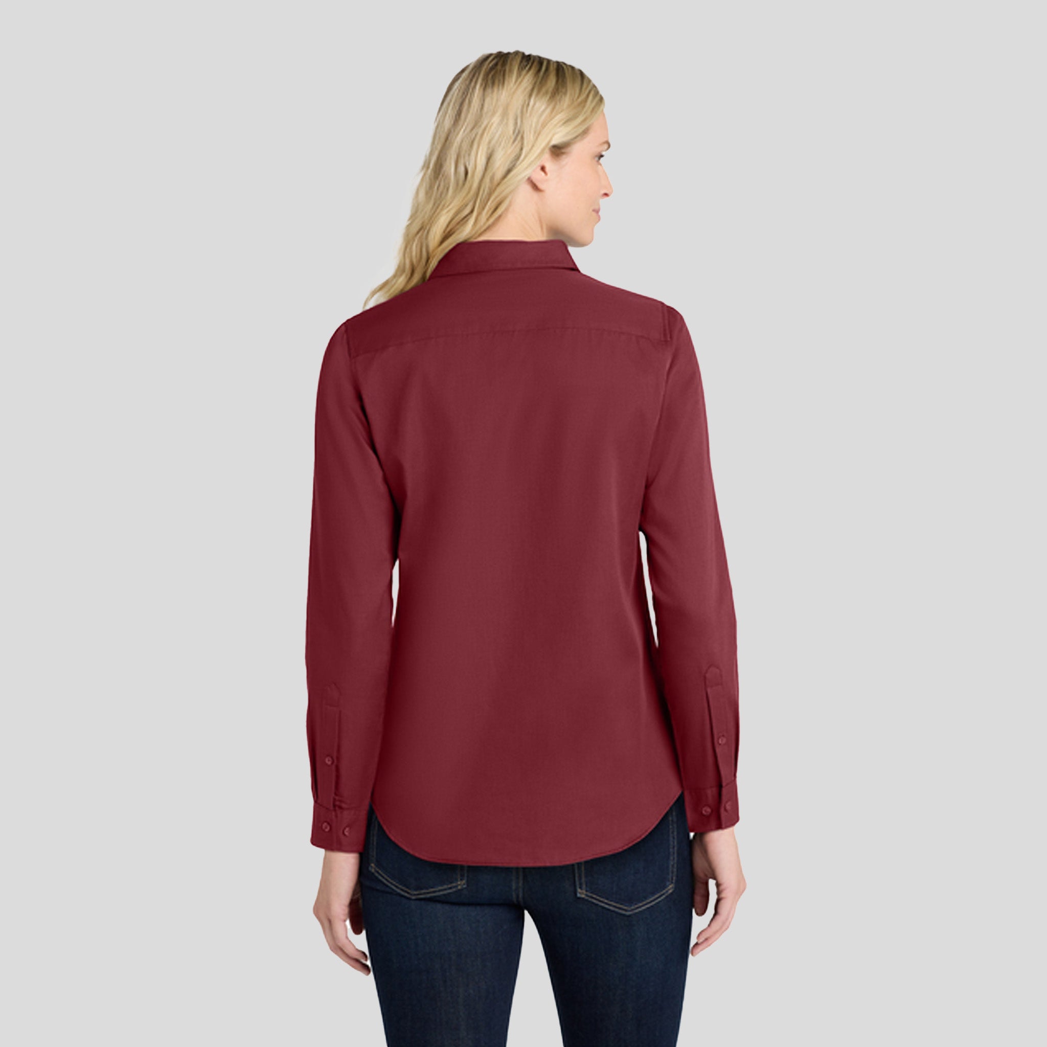 Women's Long Sleeve SuperPro React ™ | Burgundy