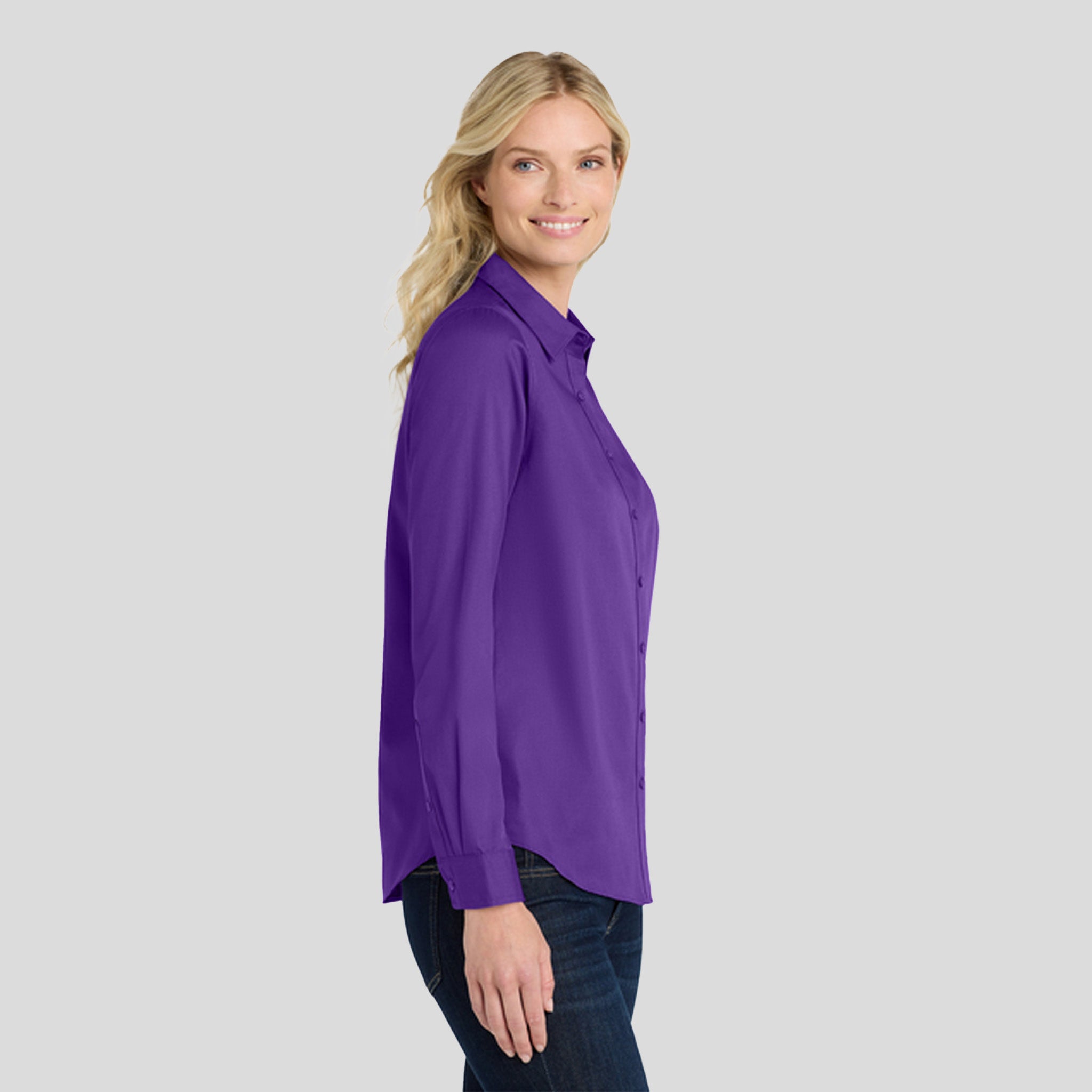 Women's Long Sleeve SuperPro React ™ | Purple