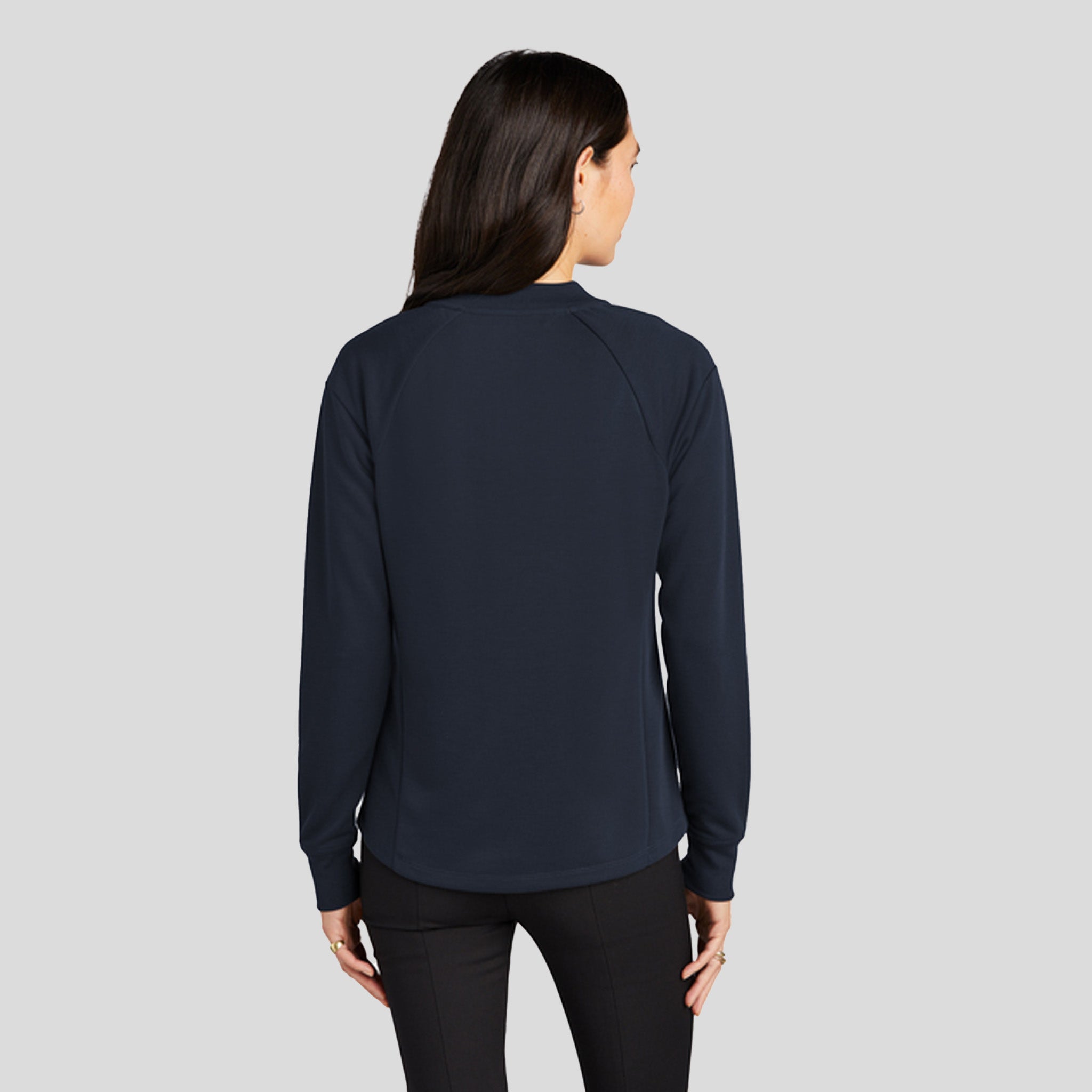 Women's Double-Knit Bomber | Night Navy