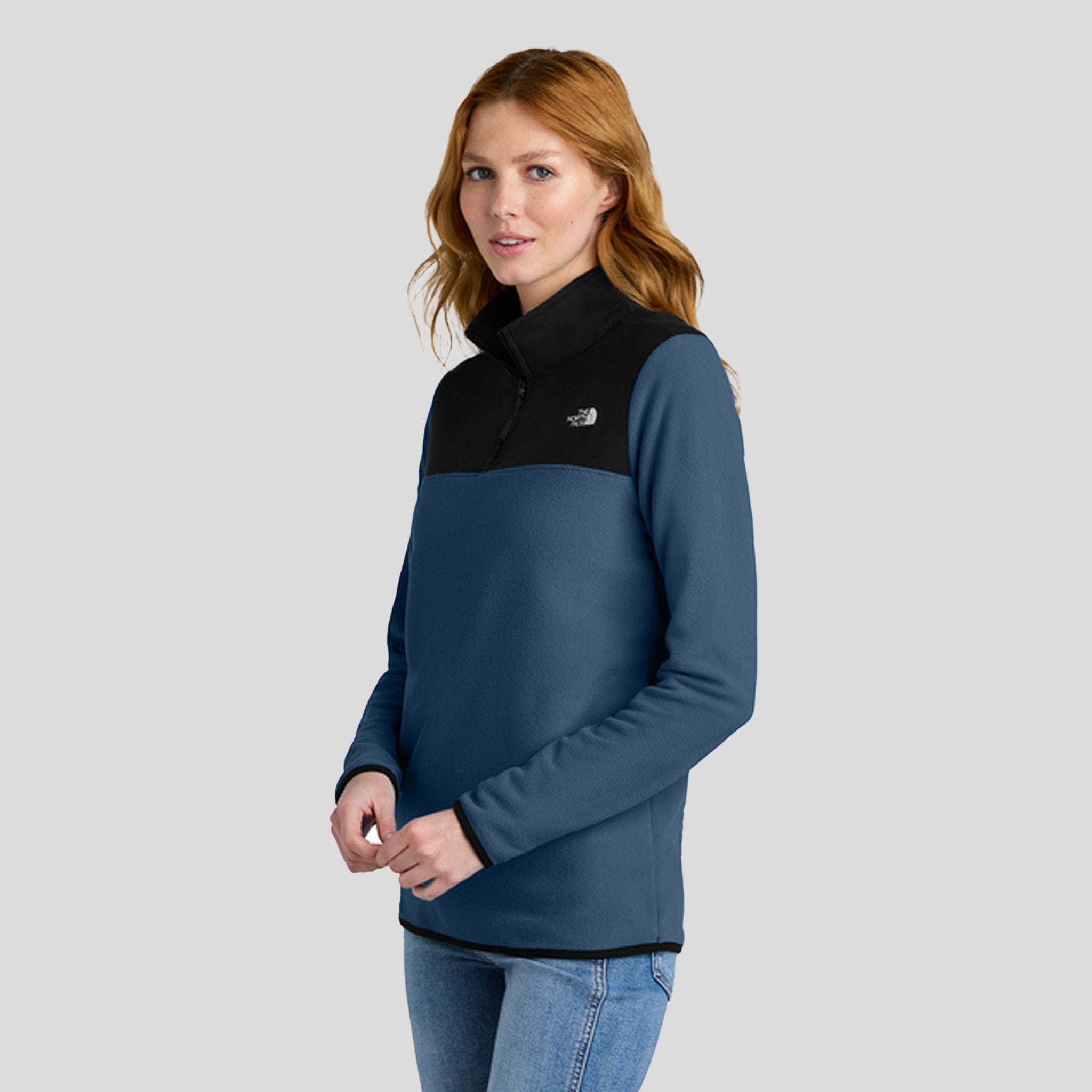 Women's Glacier 1/4-Zip Fleece | Shady Blue/TNF Black