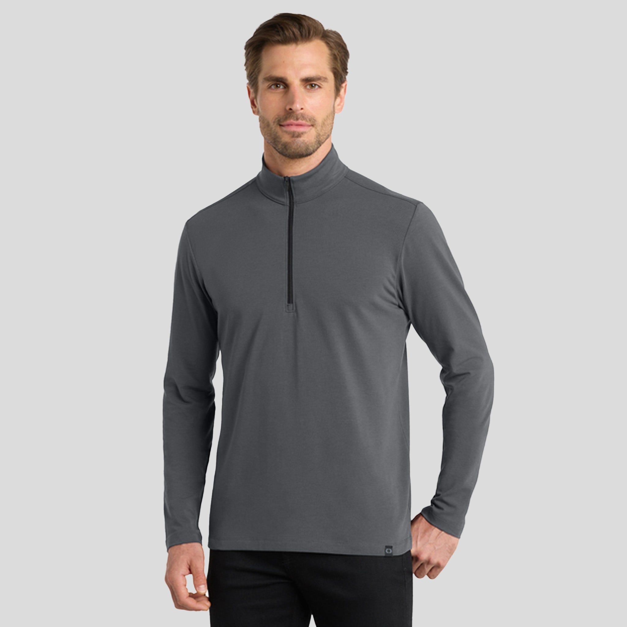 Limit 1/4-Zip | Diesel Grey