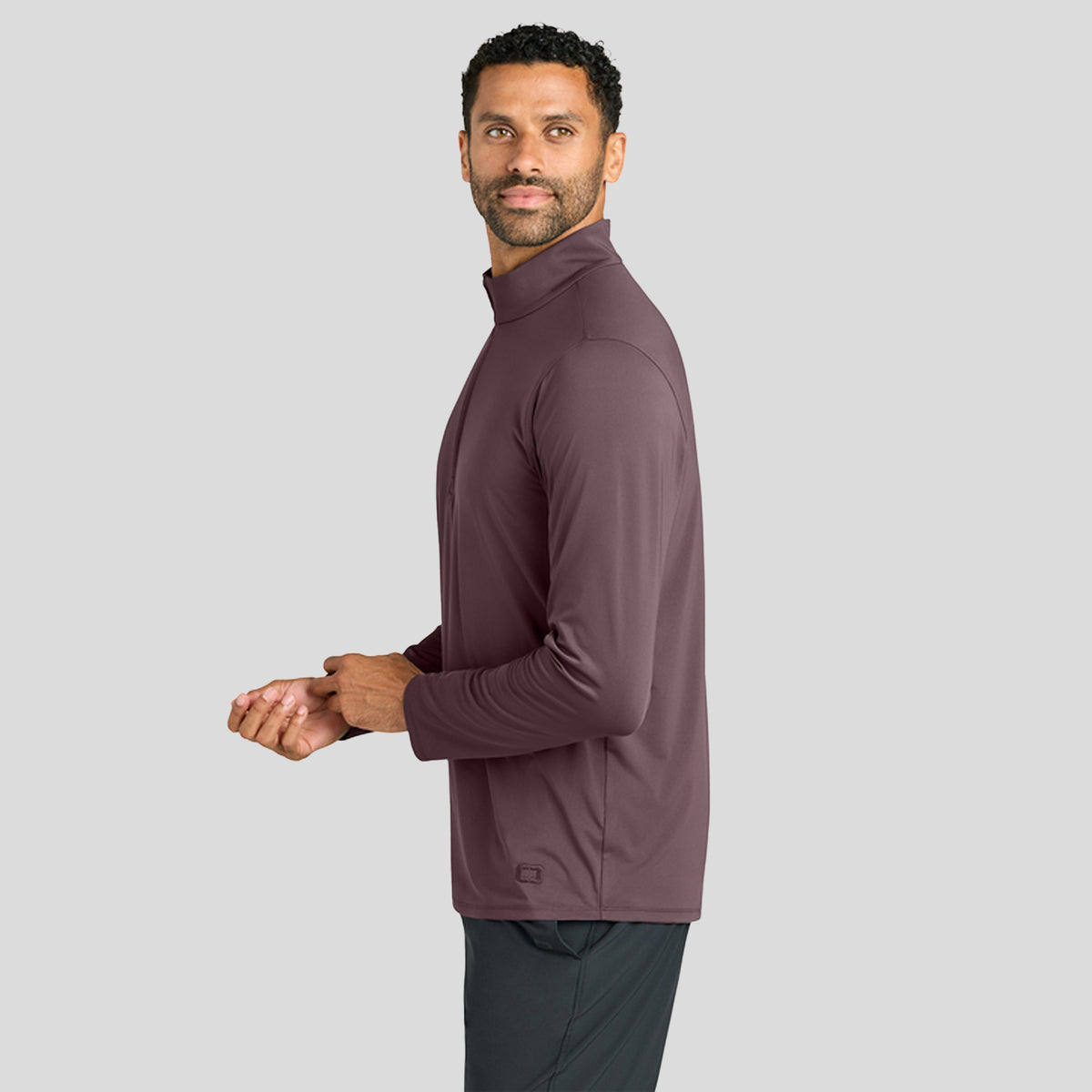 Men's Regain 1/4-Zip | Ashen Plum