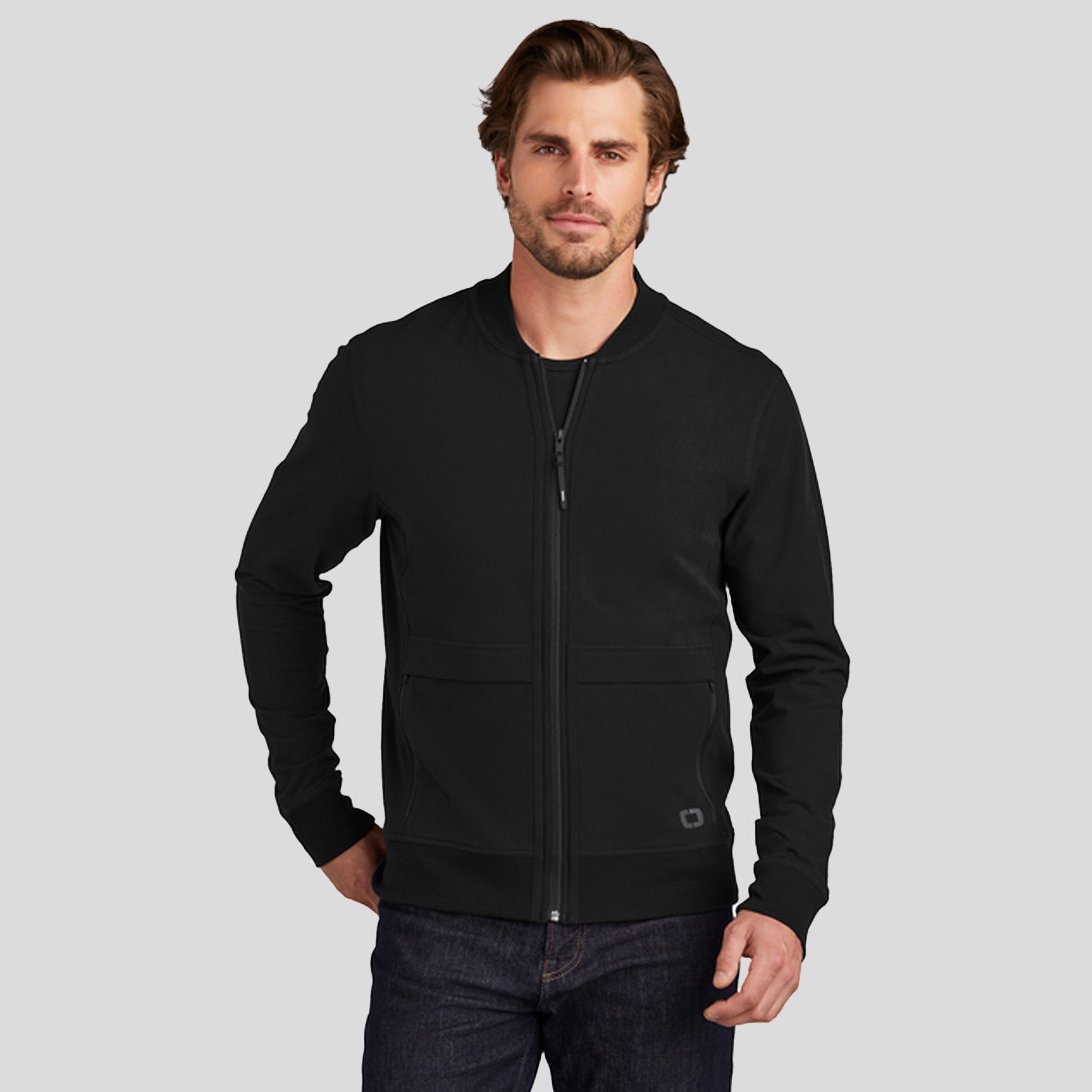 Outstretch Full-Zip | Blacktop