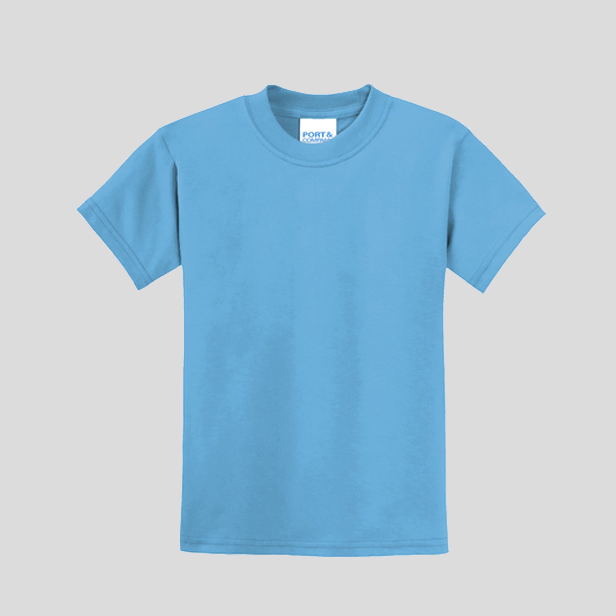 Youth Core Blend Tee | Aquatic Blue