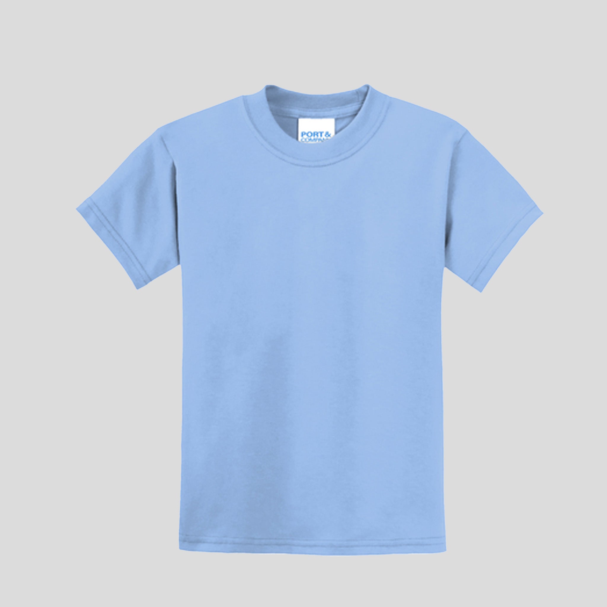 Youth Core Blend Tee | Light Blue