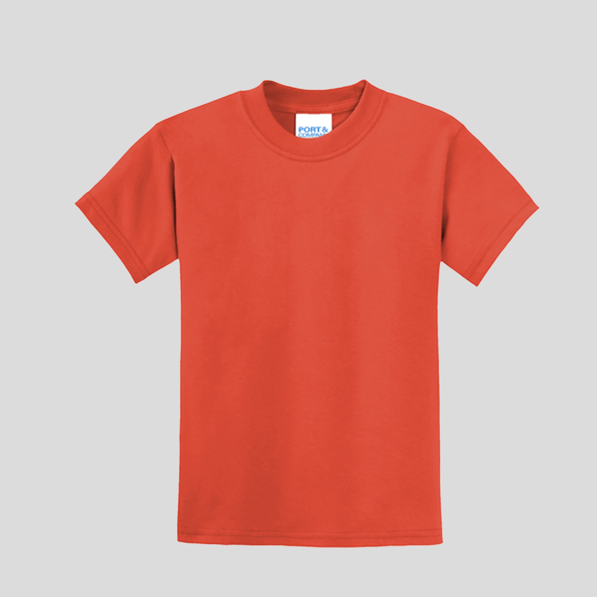 Youth Core Blend Tee | Orange