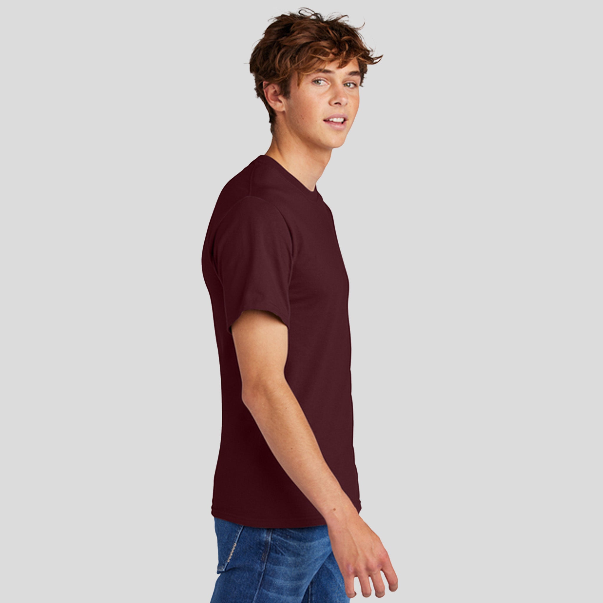 Essential Tee | Athletic Maroon