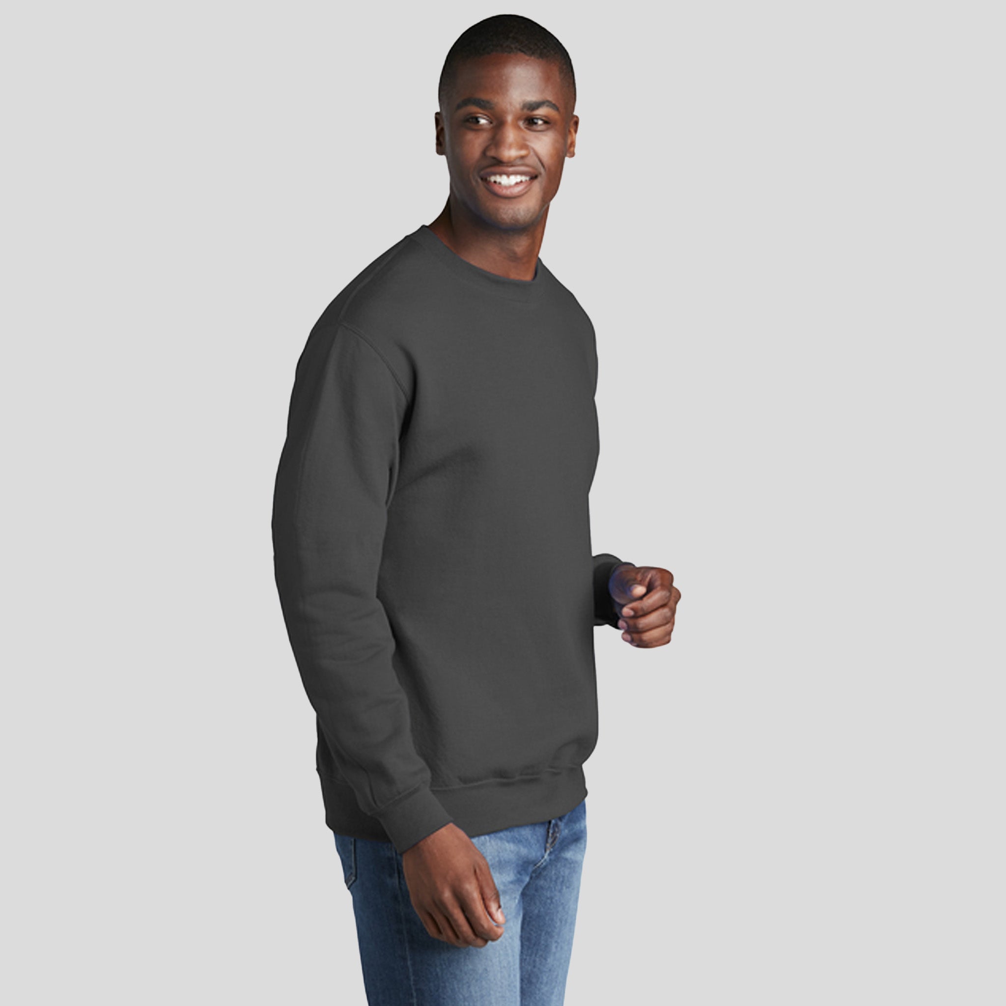 Core Fleece Crewneck Sweatshirt | Charcoal