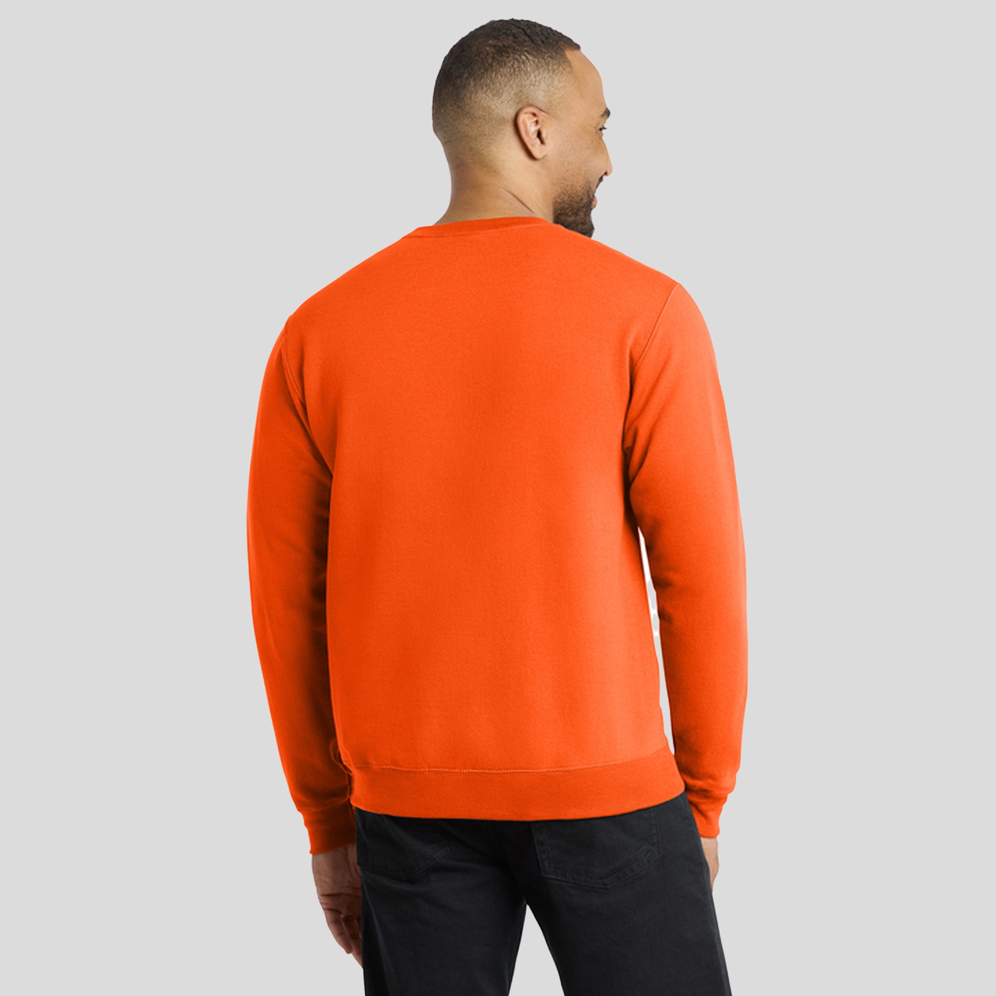 Core Fleece Crewneck Sweatshirt | Safety Orange